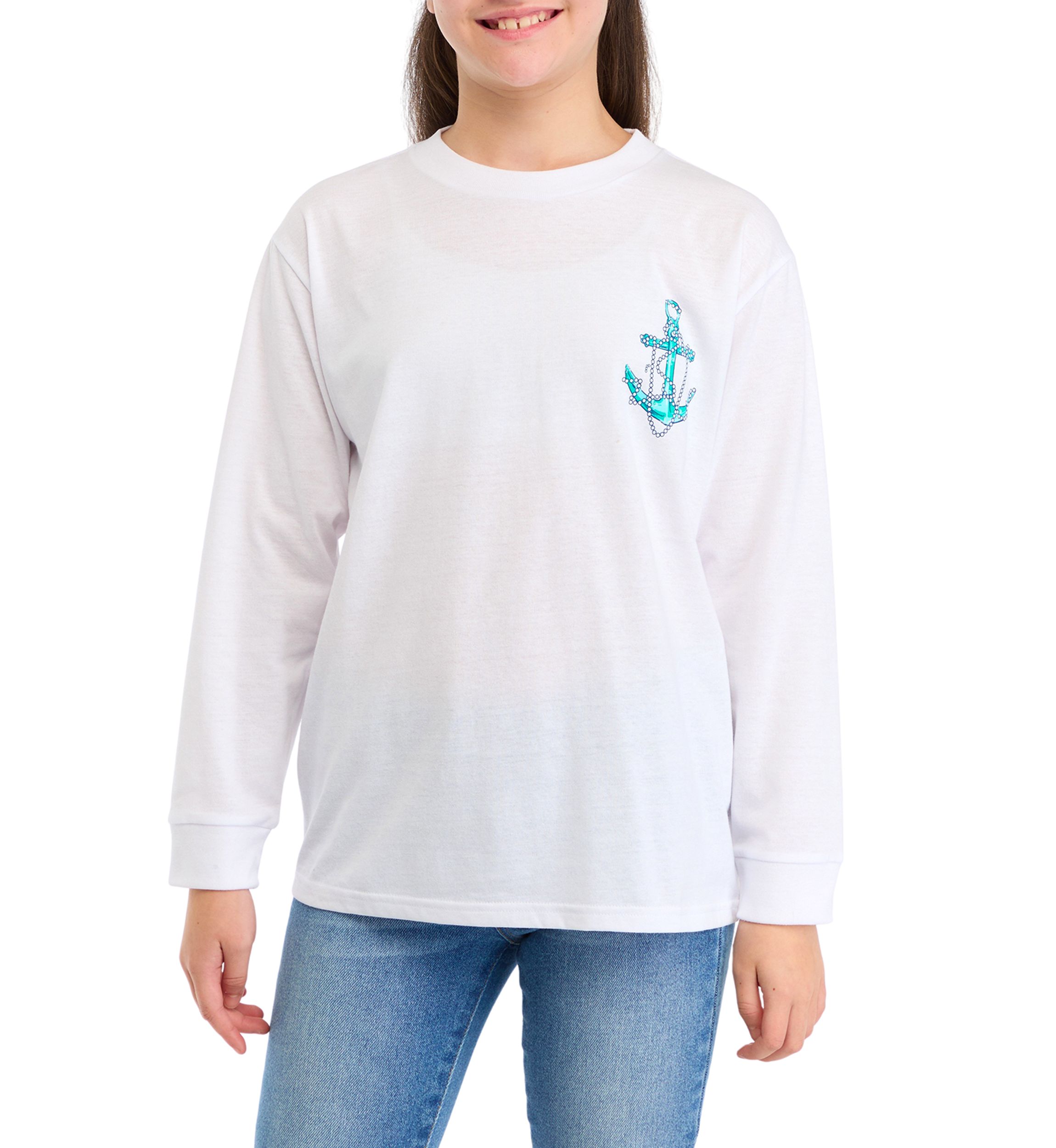 Girls 7-16 Refuse to Sink Long Sleeve Graphic T-Shirt