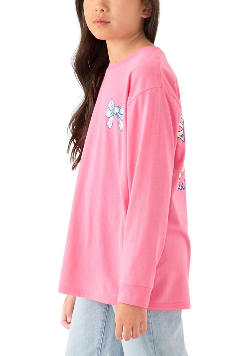 Girls 7-16 All You Need is a Dog Long Sleeve T-Shirt