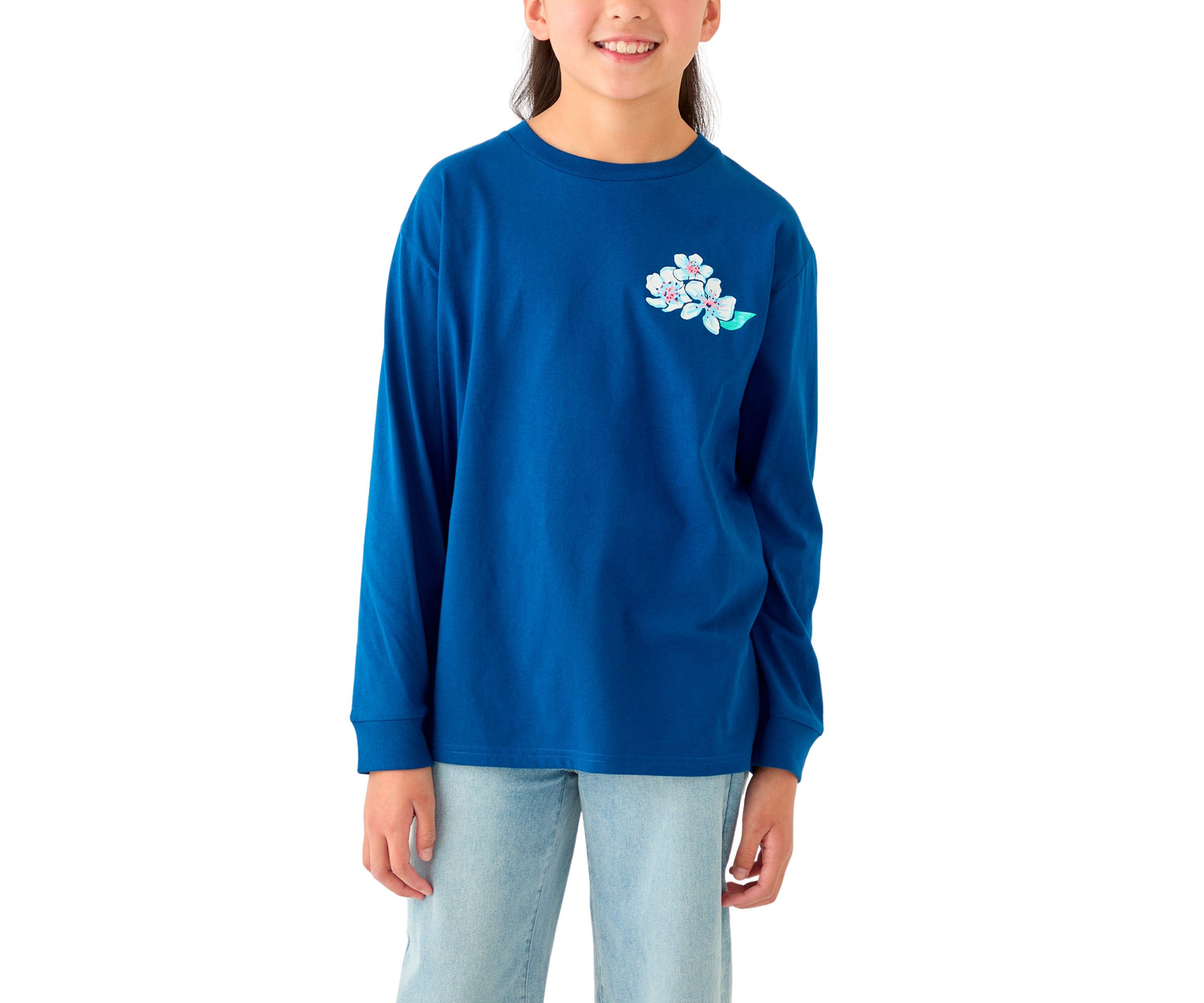 Girls 7-16 Southern Girl Long Sleeve Graphic T-Shirt