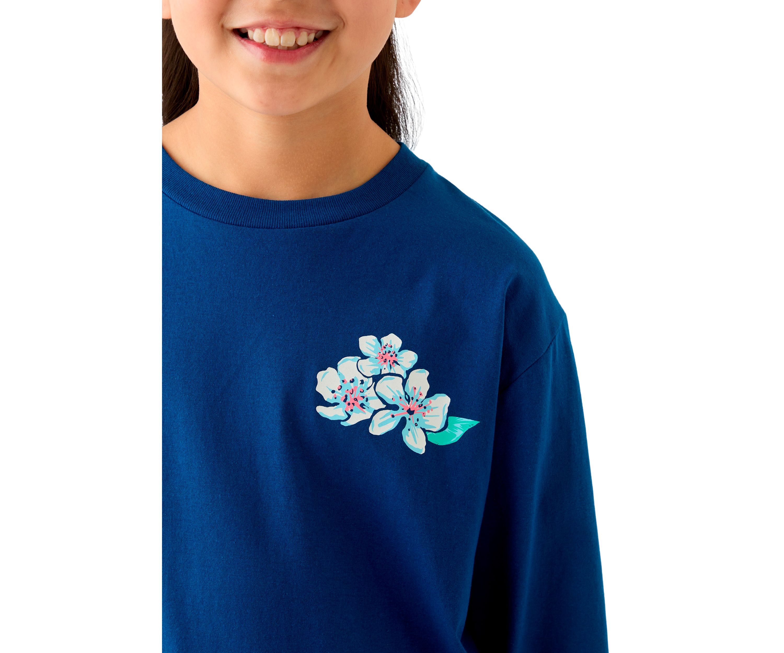 Girls 7-16 Southern Girl Long Sleeve Graphic T-Shirt