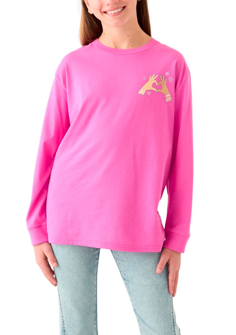 Girls 7-16 Girls Support Girls Graphic T-Shirt