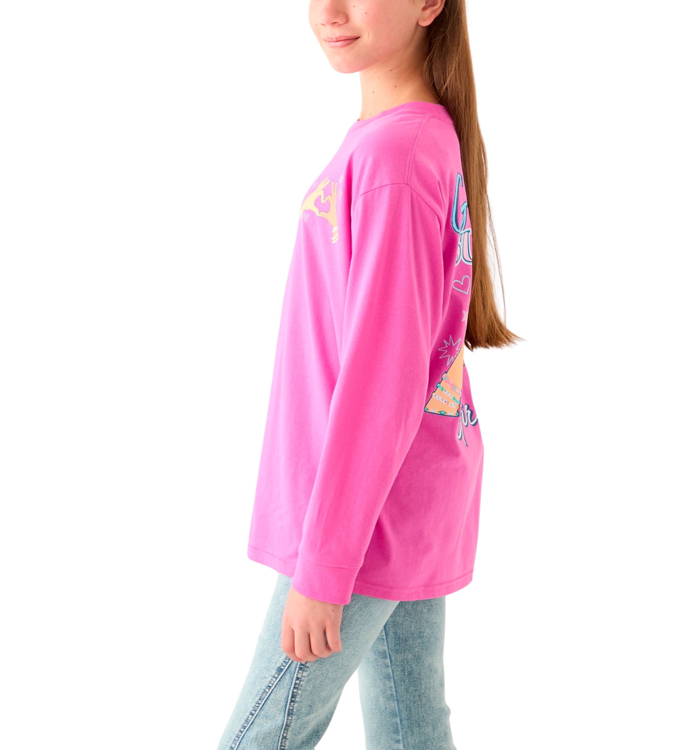 Girls 7-16 Girls Support Girls Graphic T-Shirt