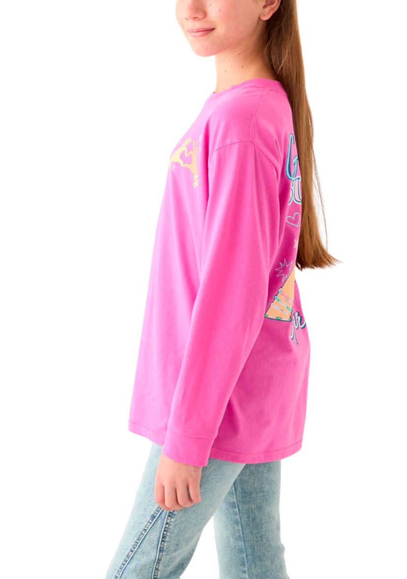 Girls 7-16 Girls Support Girls Graphic T-Shirt