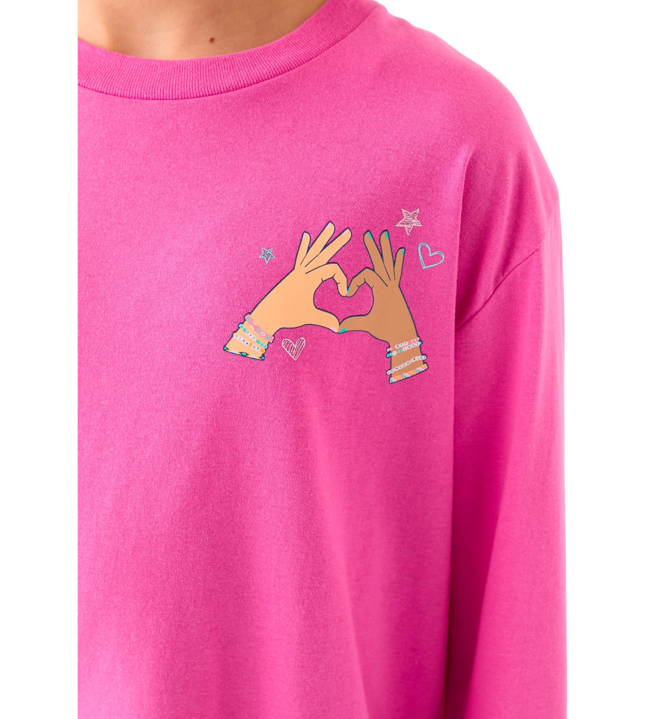 Girls 7-16 Girls Support Girls Graphic T-Shirt