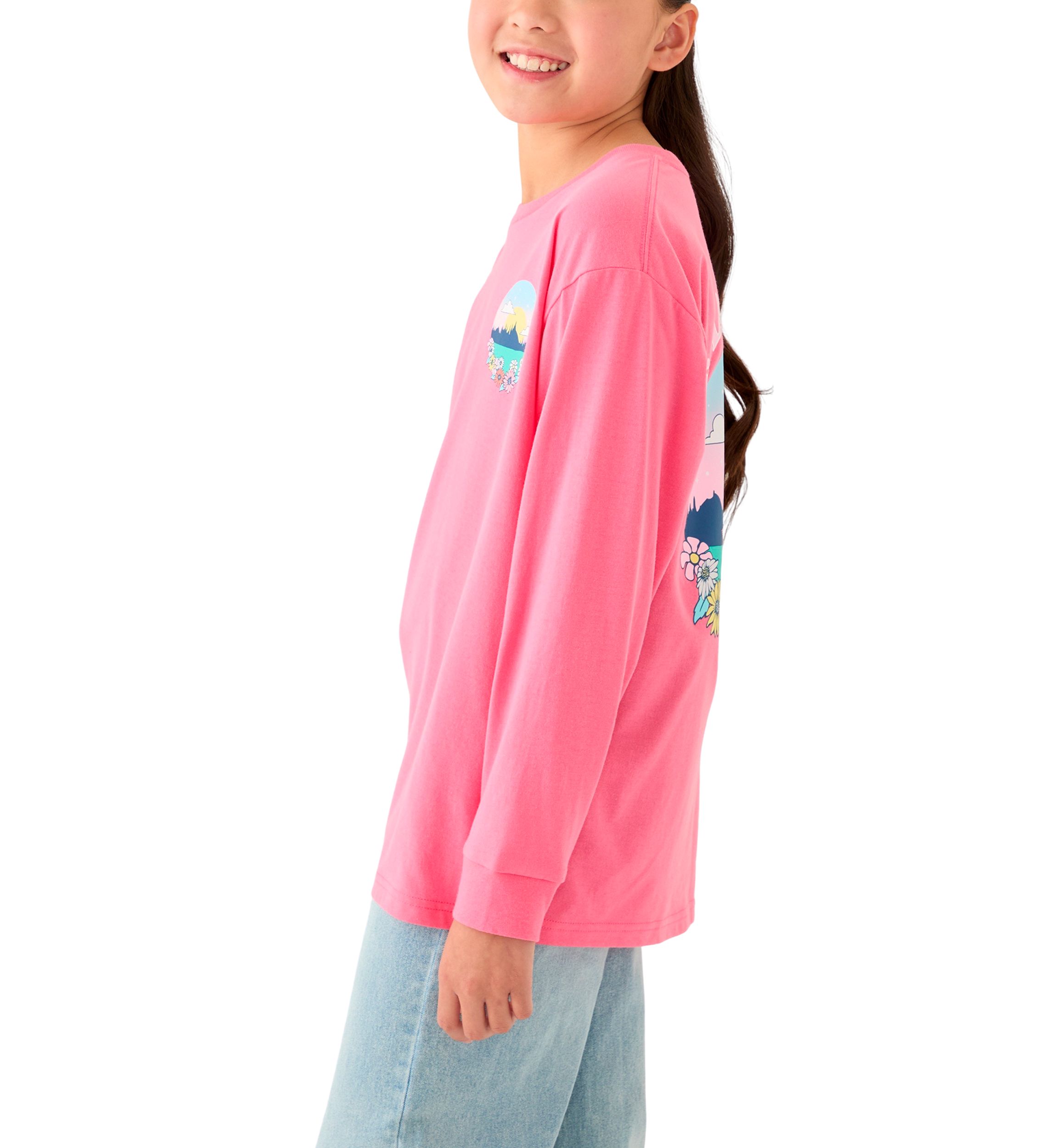 Girls 7-16 Small Town Girl Long Sleeve Graphic T-Shirt