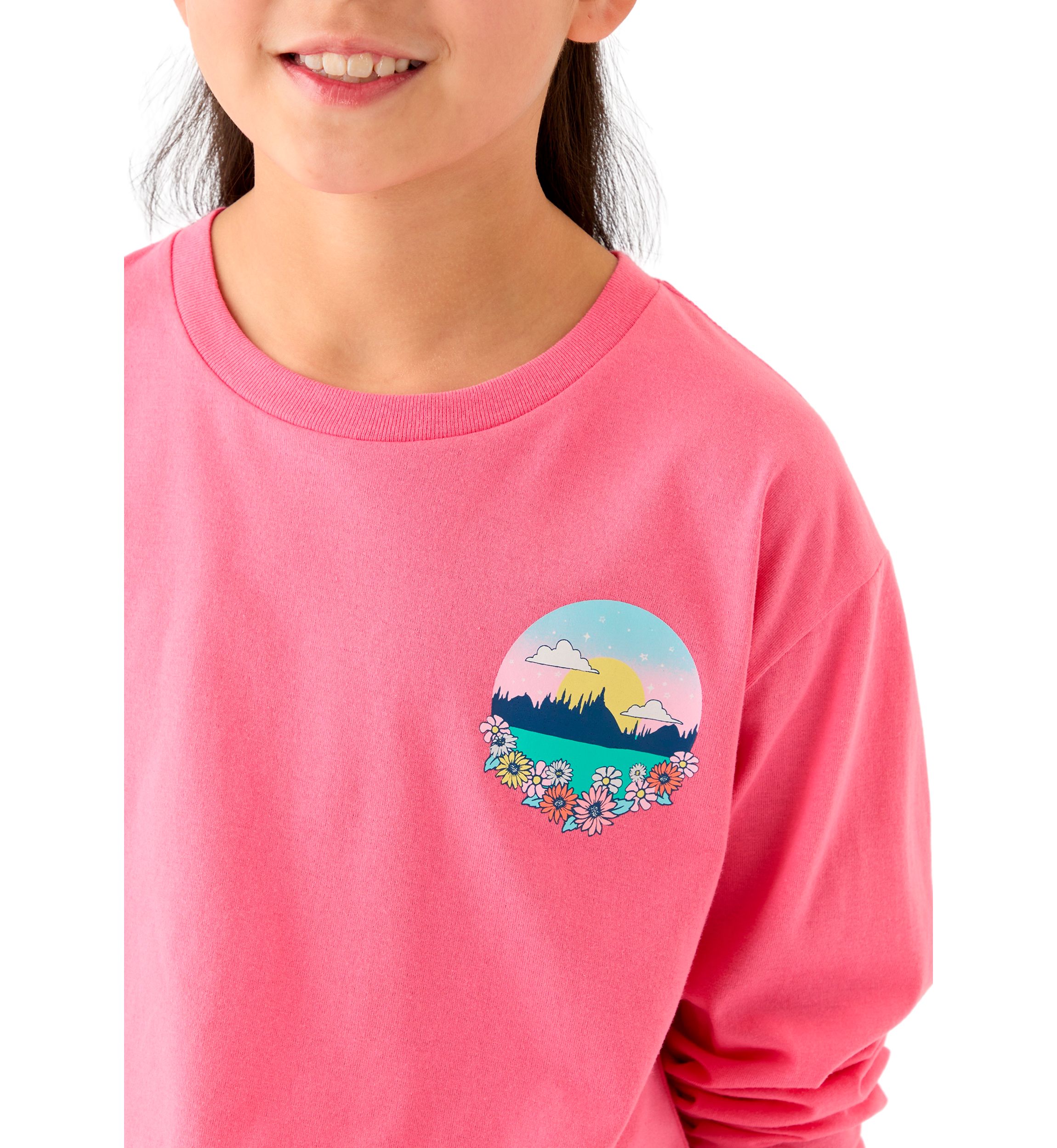 Girls 7-16 Small Town Girl Long Sleeve Graphic T-Shirt