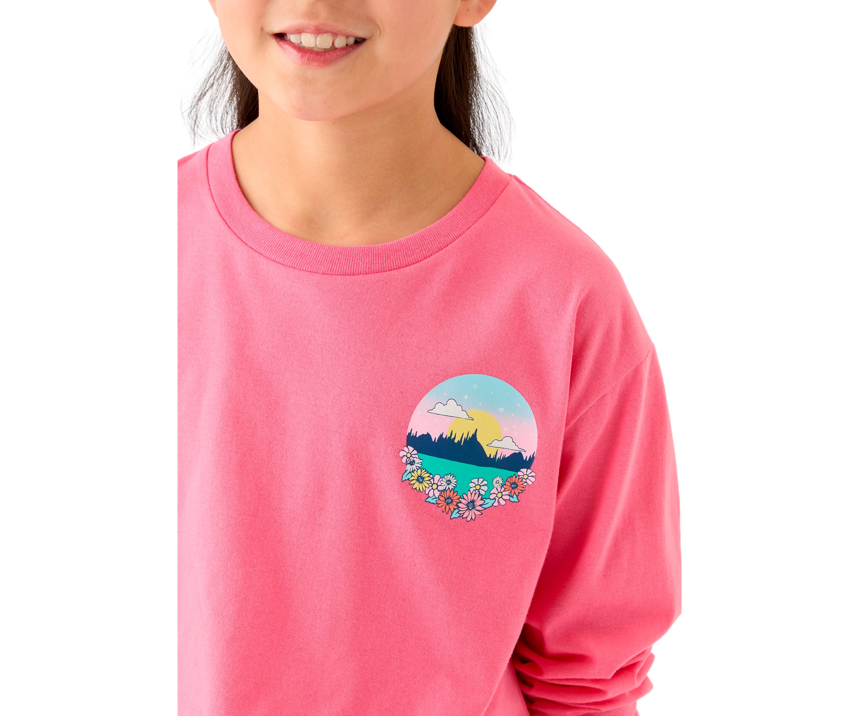 Girls 7-16 Small Town Girl Long Sleeve Graphic T-Shirt
