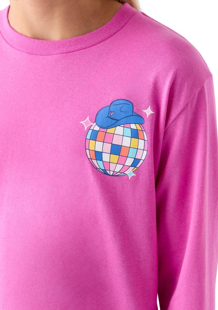 Girls 7-16 In My Sparkle Era Long Sleeve Graphic T-Shirt