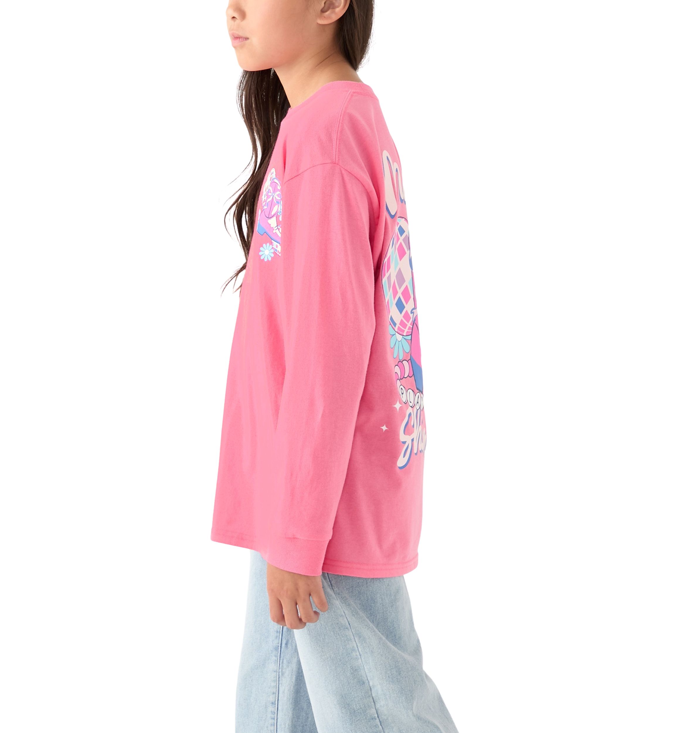 Girls 7-16 Make the Whole Place Shimmer Long Sleeve T-Shirt