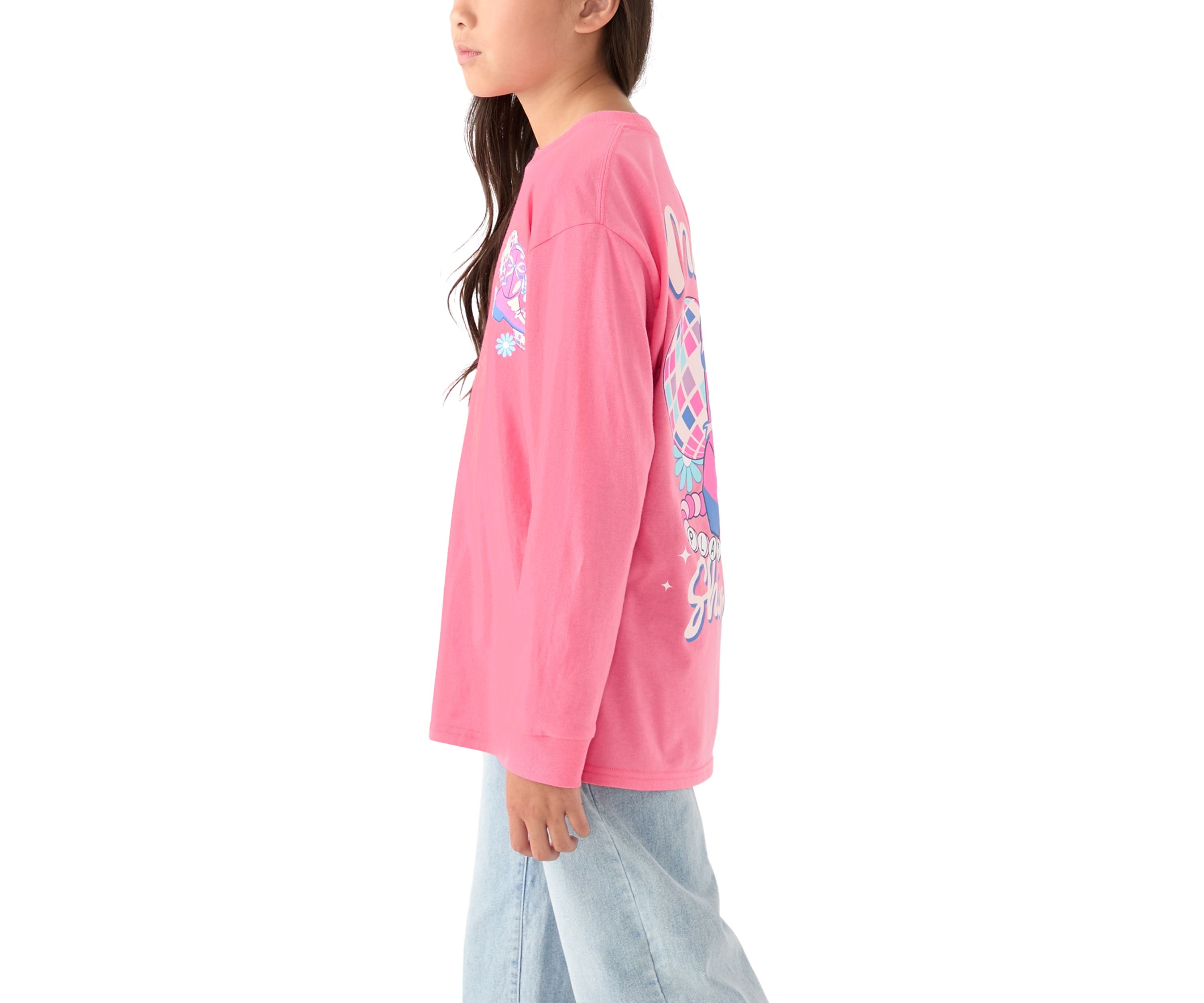 Girls 7-16 Make the Whole Place Shimmer Long Sleeve T-Shirt