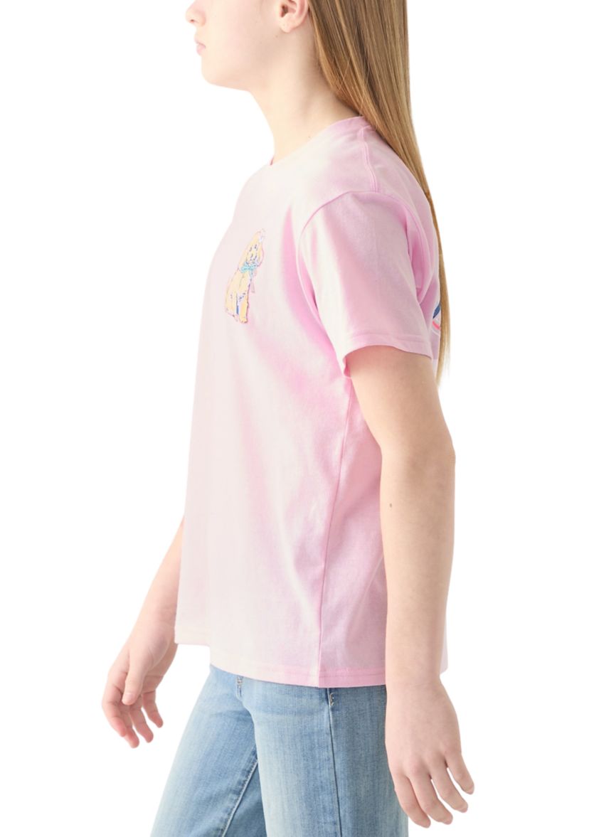 Girls 7-16 Stay Pawsitive Graphic T-Shirt