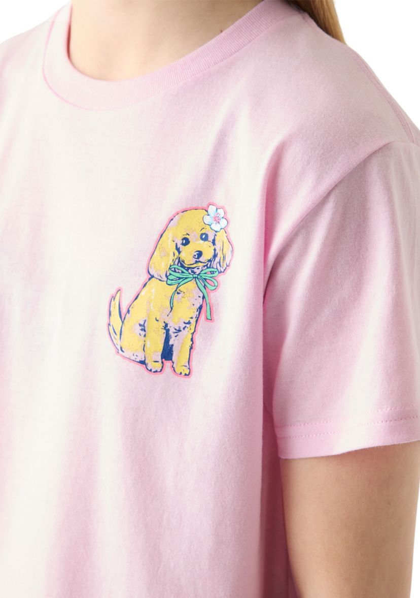 Girls 7-16 Stay Pawsitive Graphic T-Shirt