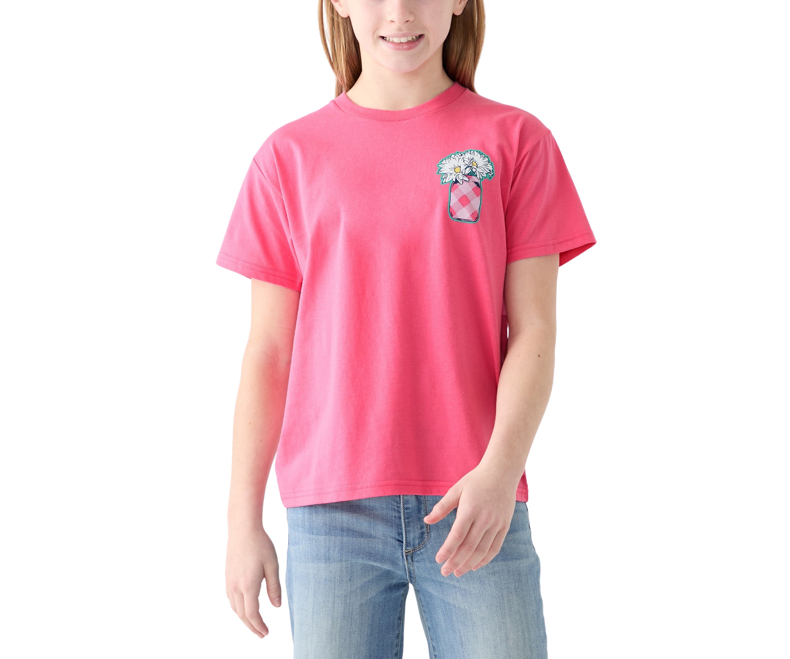 Girls 7-16 Springtime Vibes Graphic T-Shirt