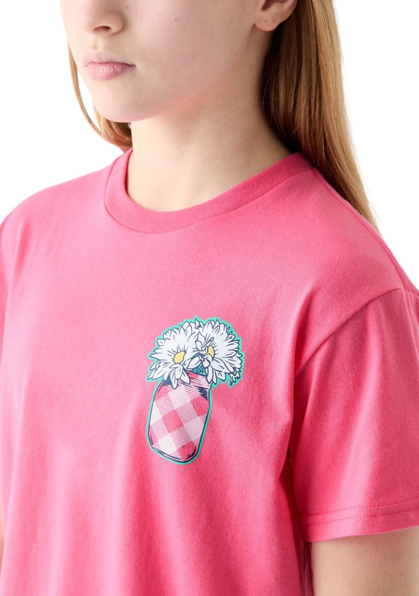 Girls 7-16 Springtime Vibes Graphic T-Shirt