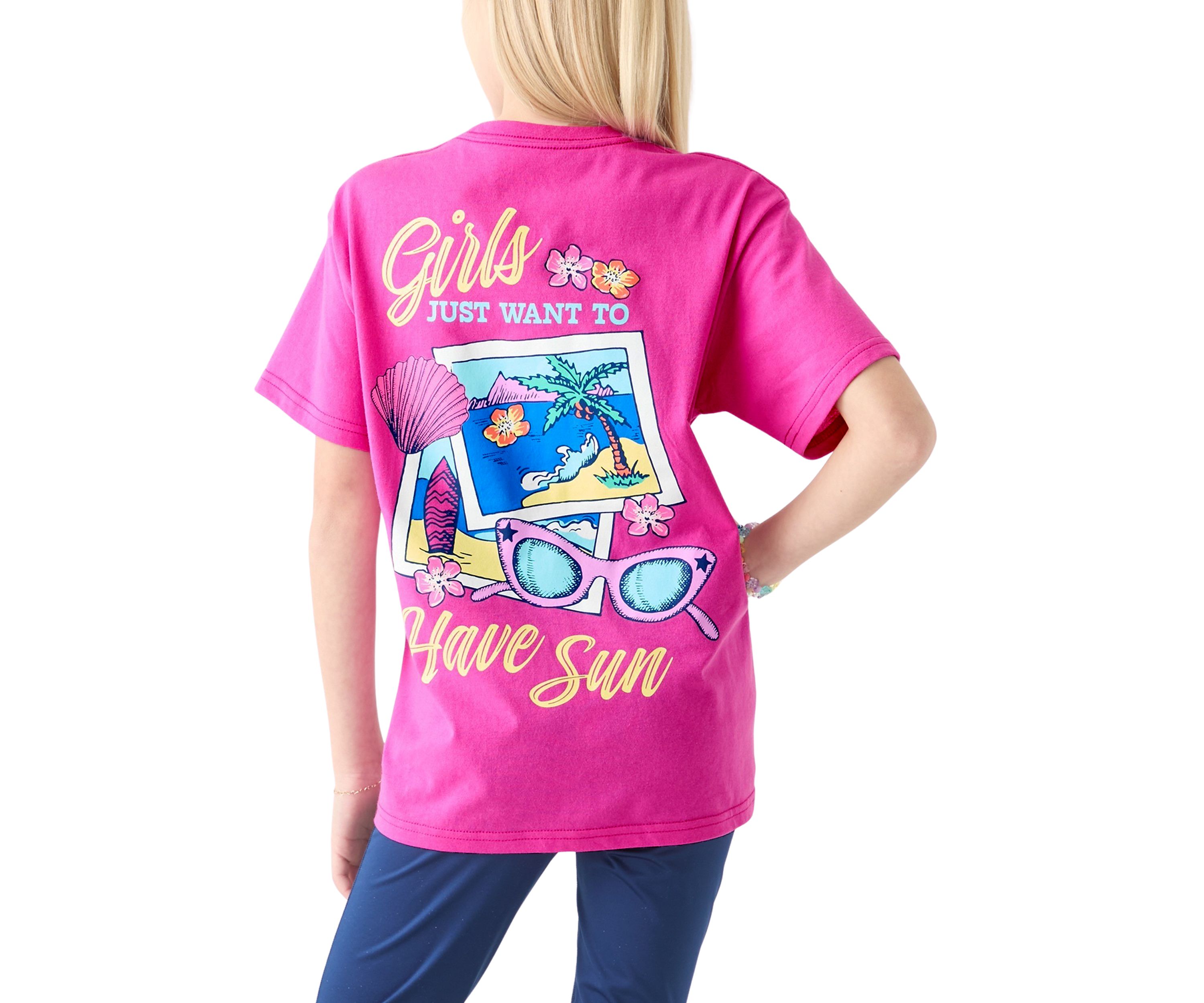 Girls 7-16 Have Fun Graphic T-Shirt
