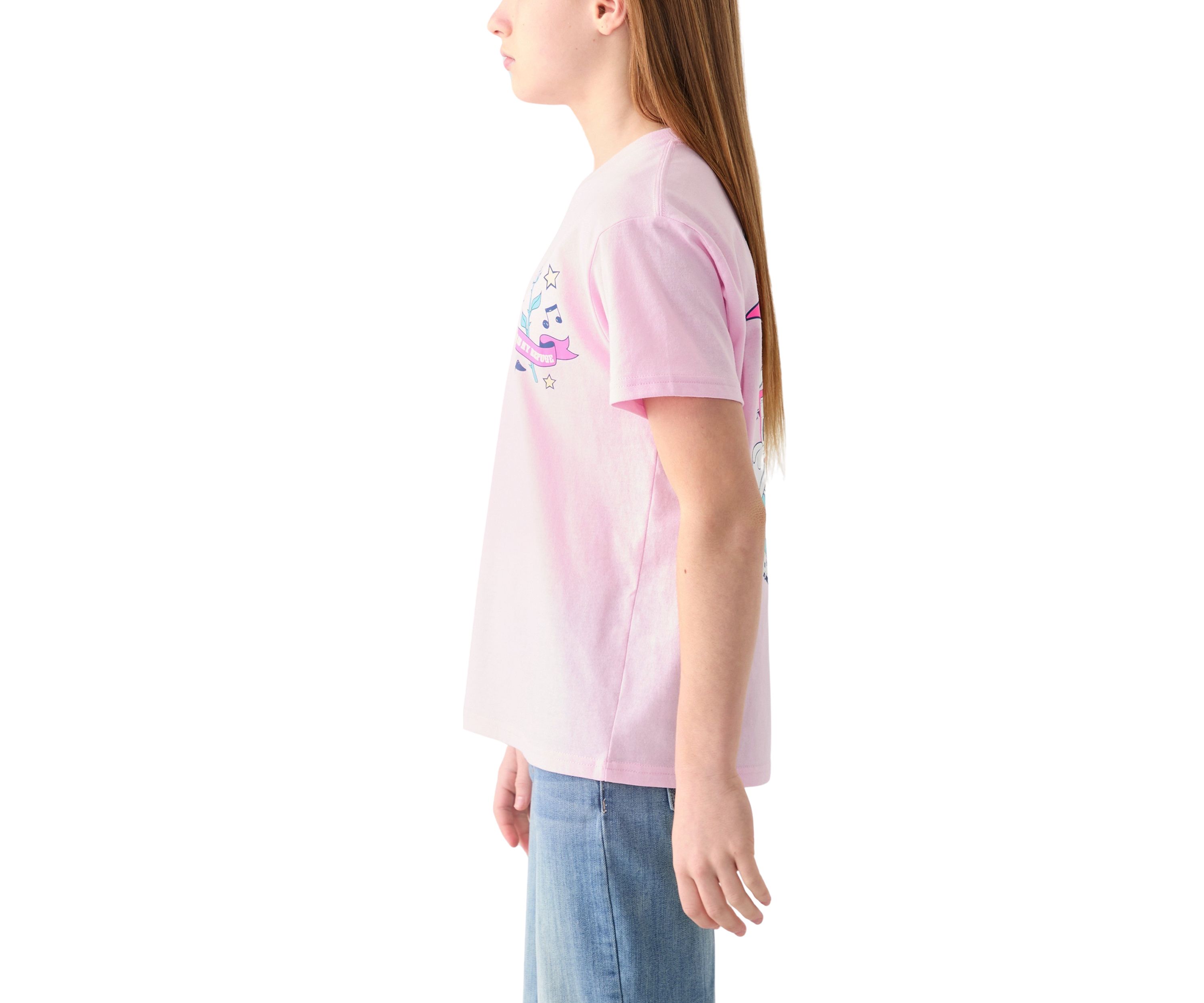 Girls 7-16 Cassette Tapes Graphic T-Shirt