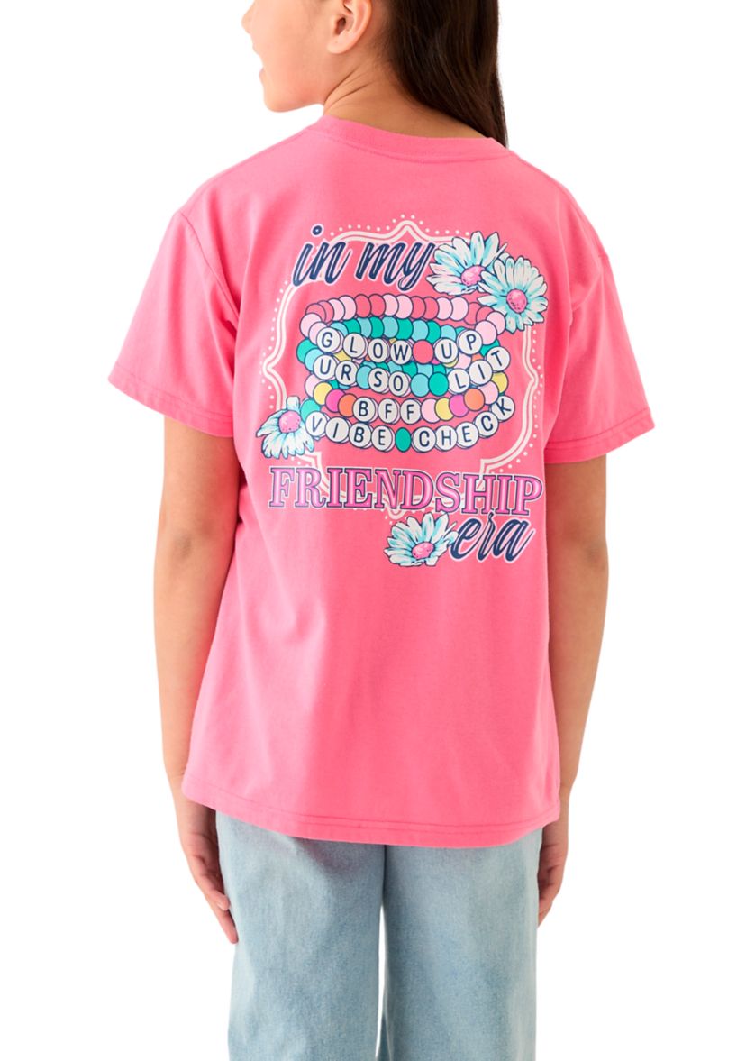 Girls 7-16 In My Friendship Era Short Sleeve Graphic T-Shirt