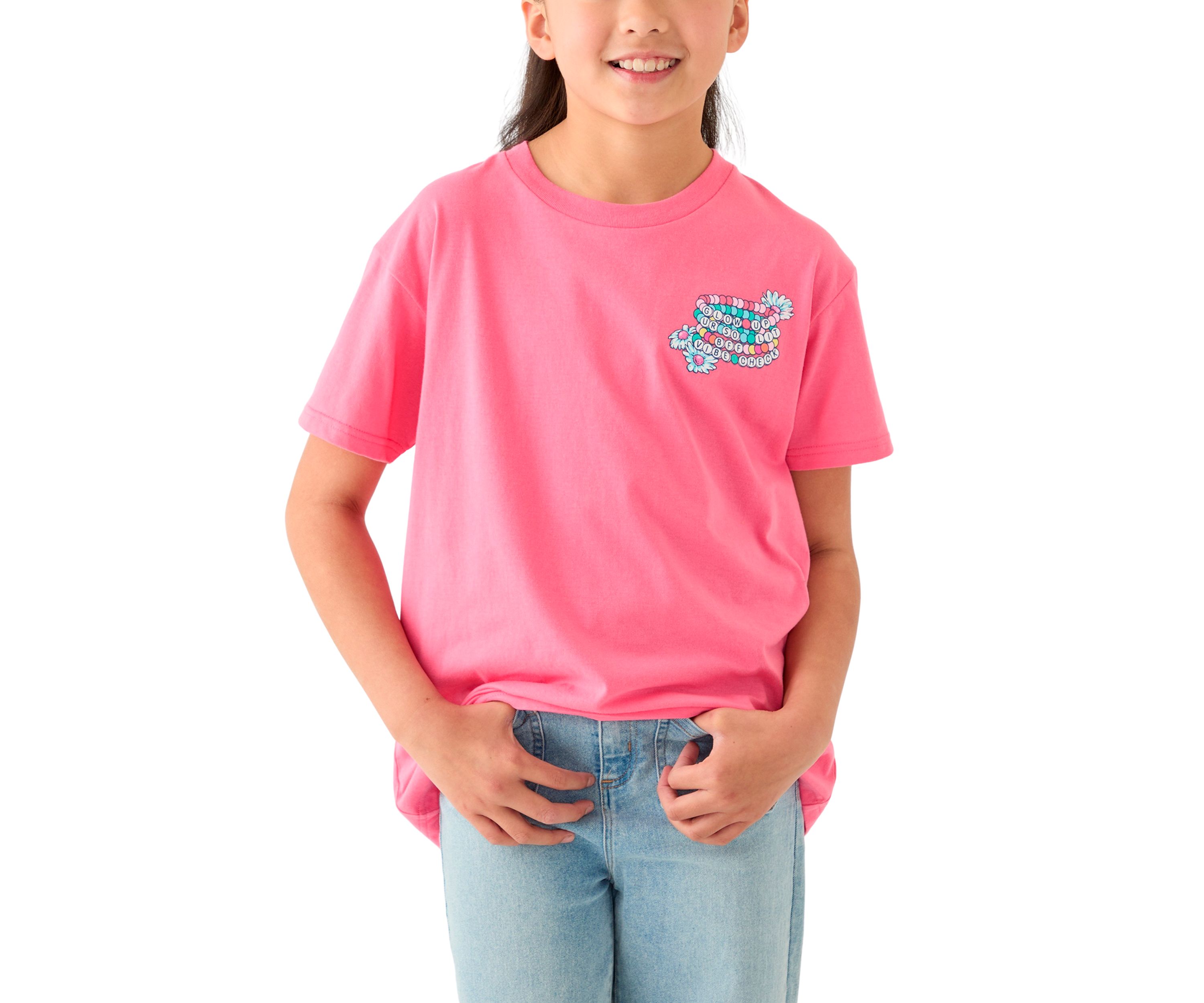 Girls 7-16 In My Friendship Era Short Sleeve Graphic T-Shirt