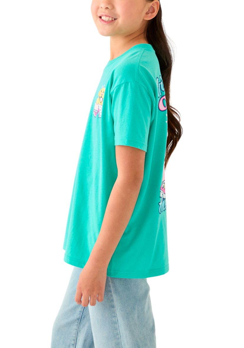 Girls 7-16 Girls Will Change the World Short Sleeve Graphic T-Shirt