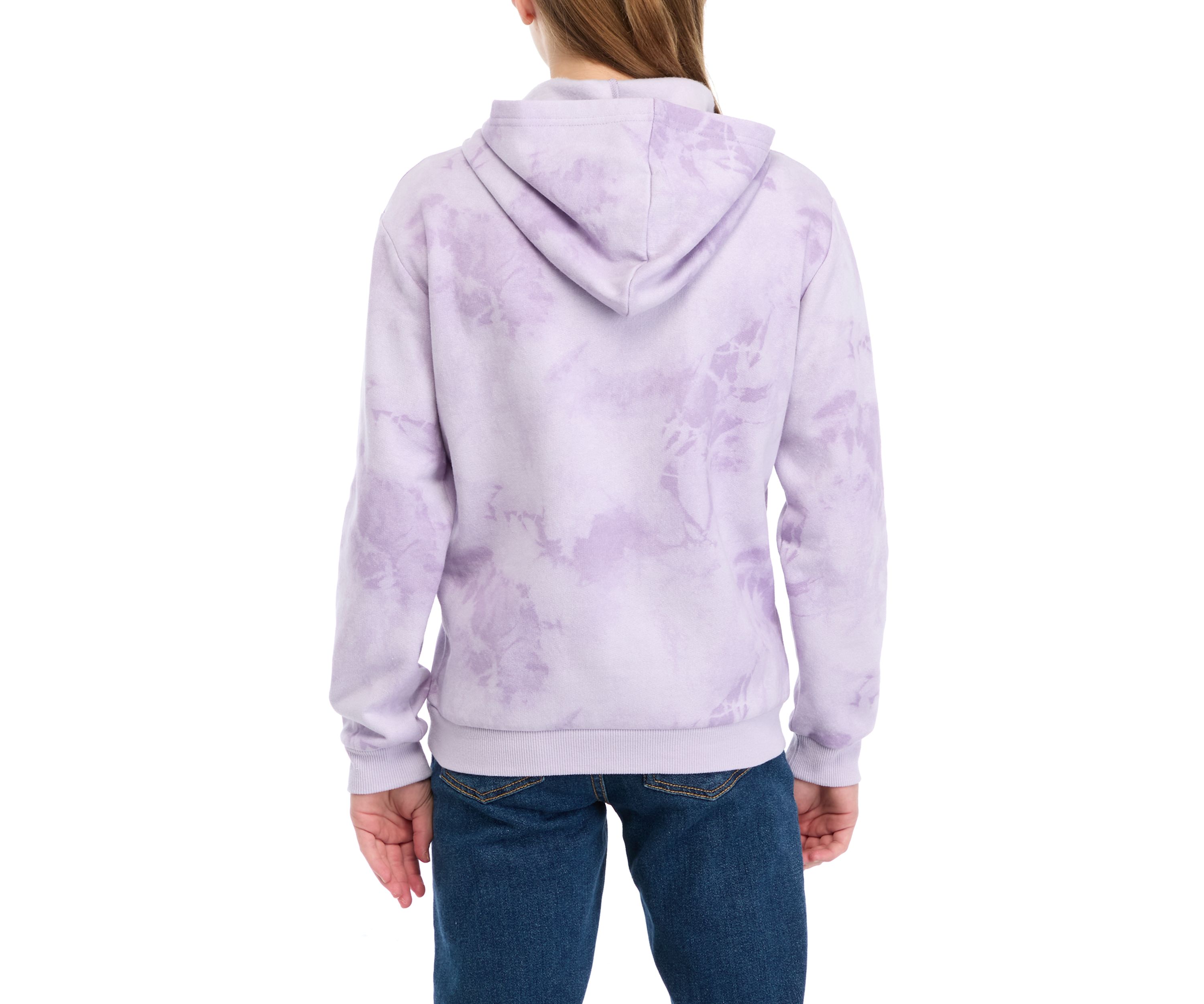 Girls 7-16 Bronco Graphic Tie Dyed Printed Hoodie