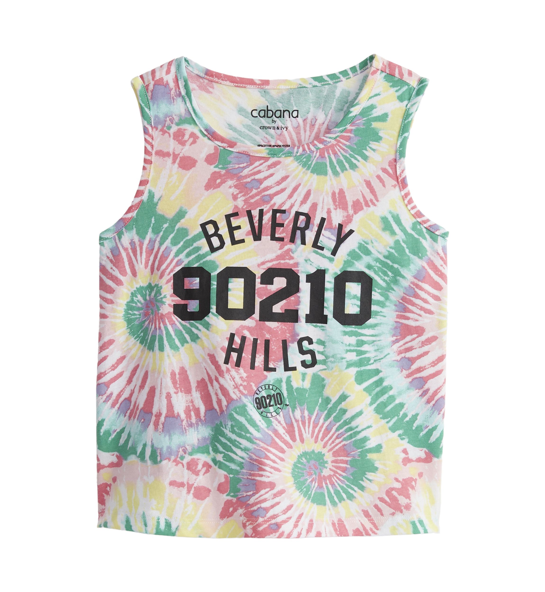 Girls 7-16 Tie Dye Graphic Tank