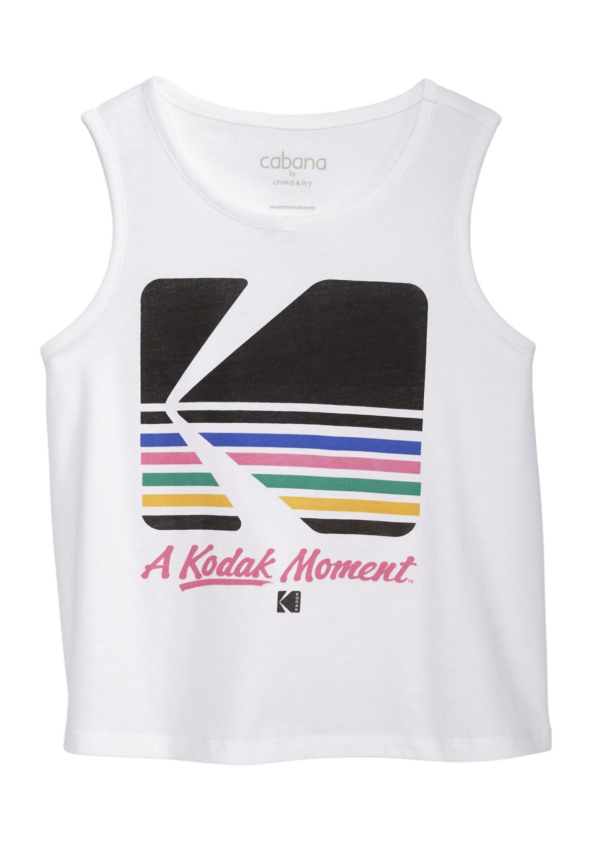 Girls 7-16 Kodak Moment Graphic Tank 
