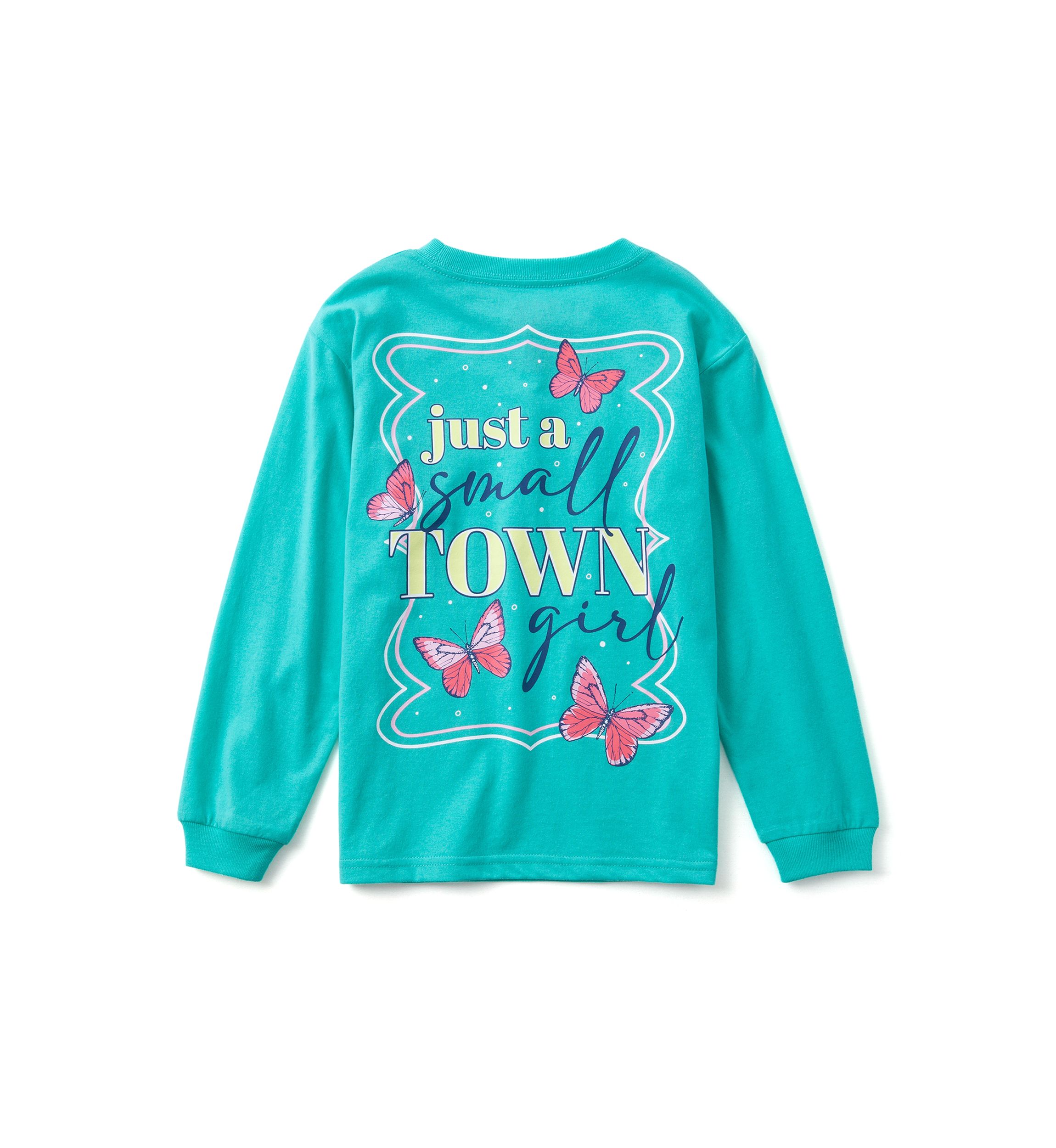 Girls 4-6x Butterfly Pullover