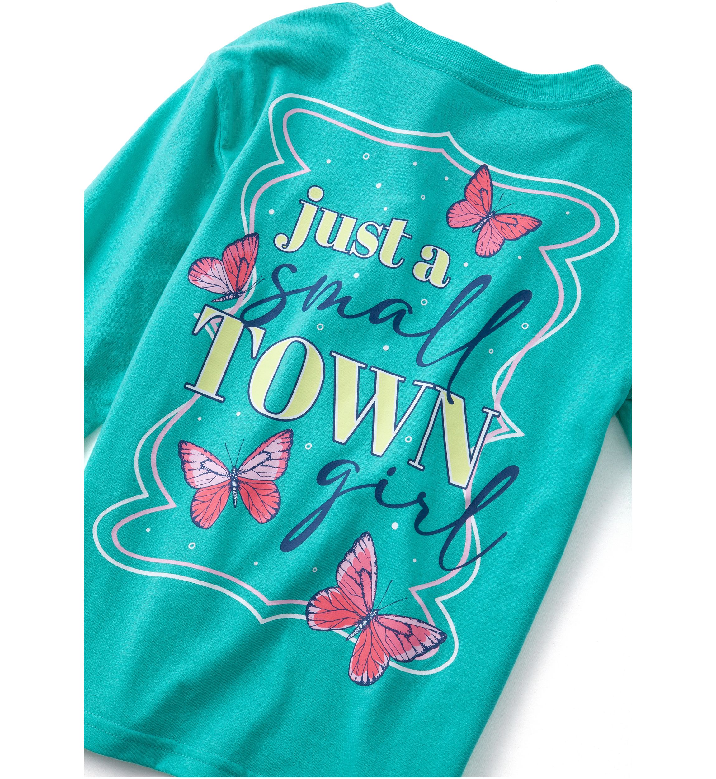 Girls 4-6x Butterfly Pullover
