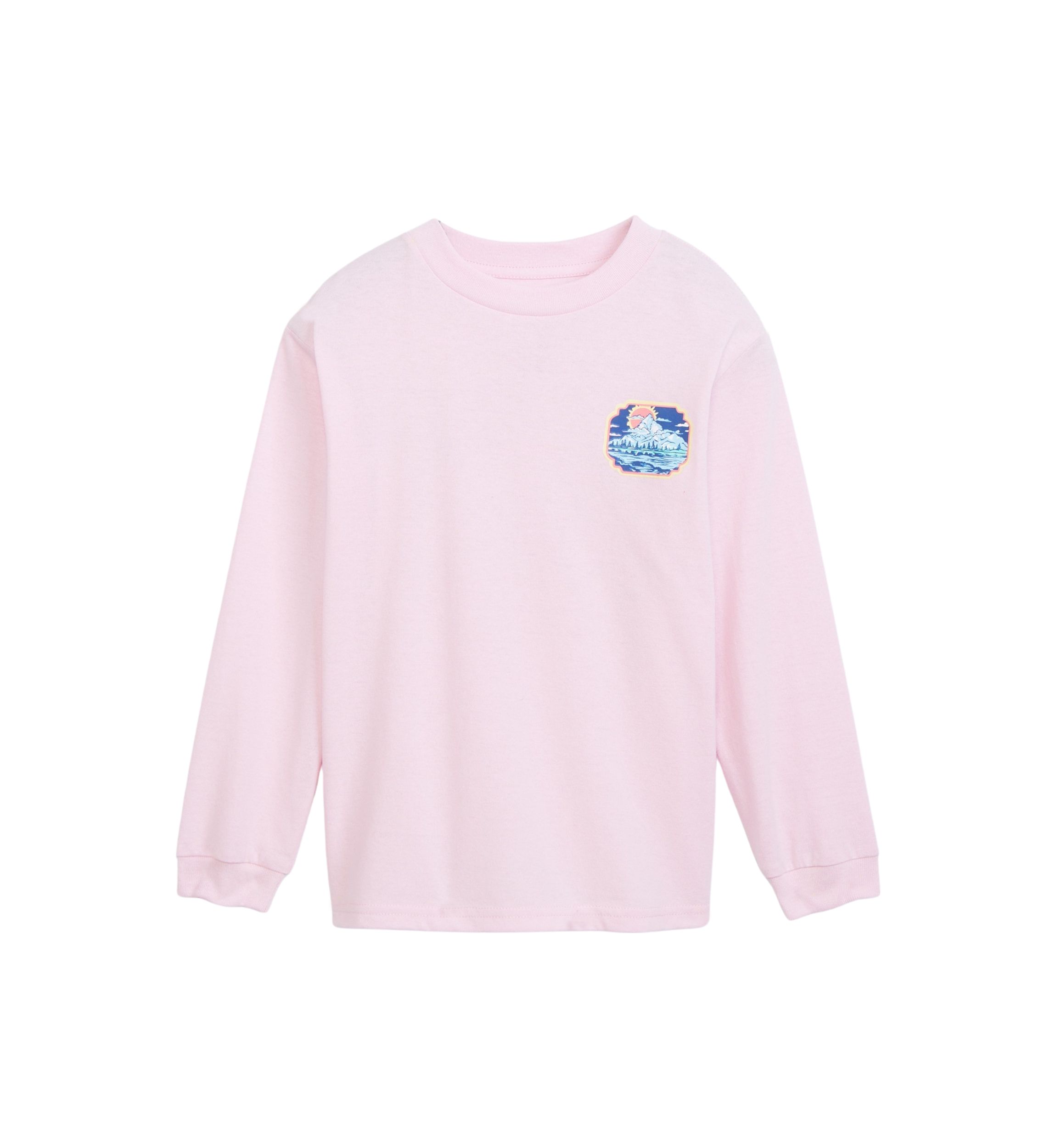 Girls 4-6x Snow Mountain Graphic T-Shirt