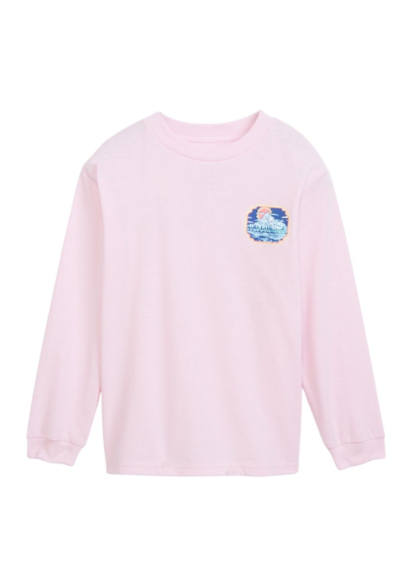 Girls 4-6x Snow Mountain Graphic T-Shirt