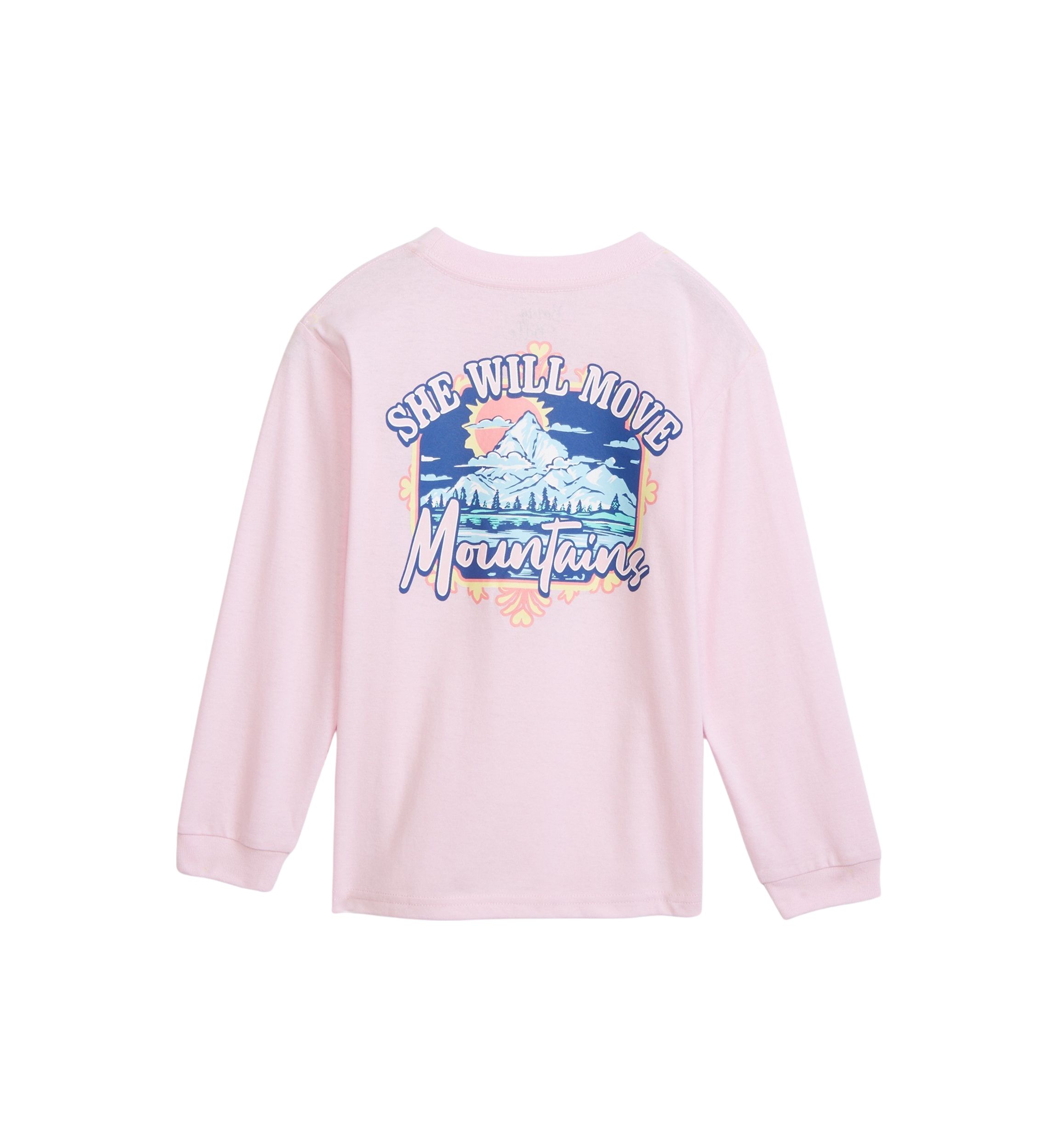 Girls 4-6x Snow Mountain Graphic T-Shirt