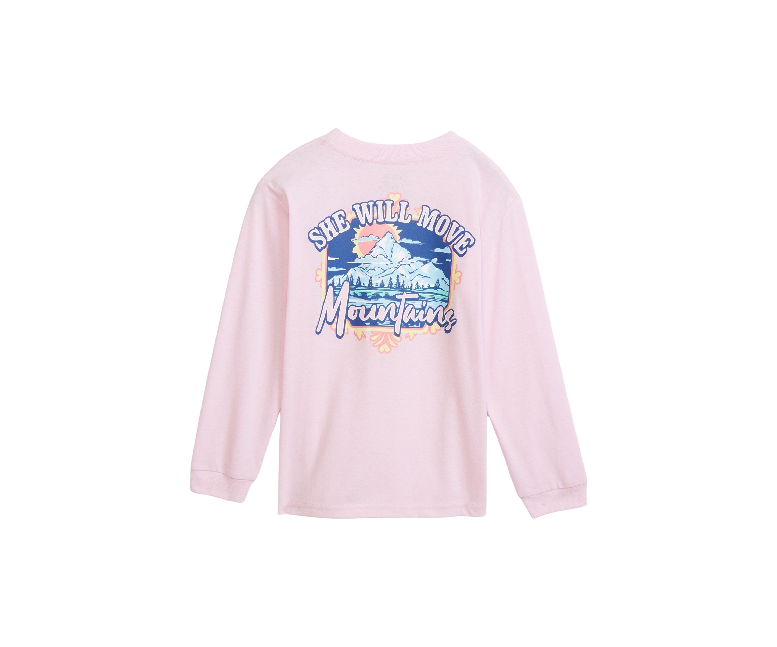 Girls 4-6x Snow Mountain Graphic T-Shirt