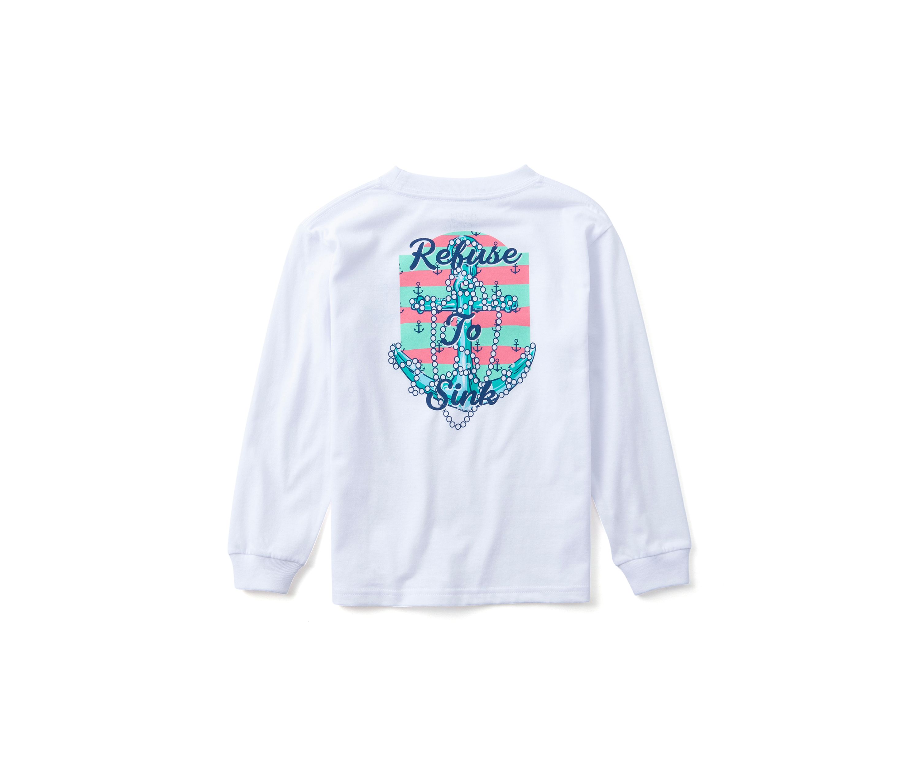 Girls 4-6x Refuse To Sink Graphic T-Shirt