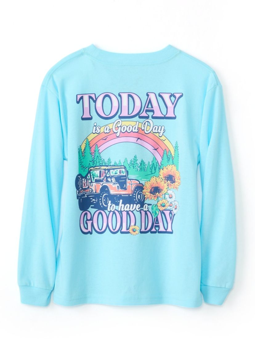 Girls 4-6x Good Day Graphic Shirt