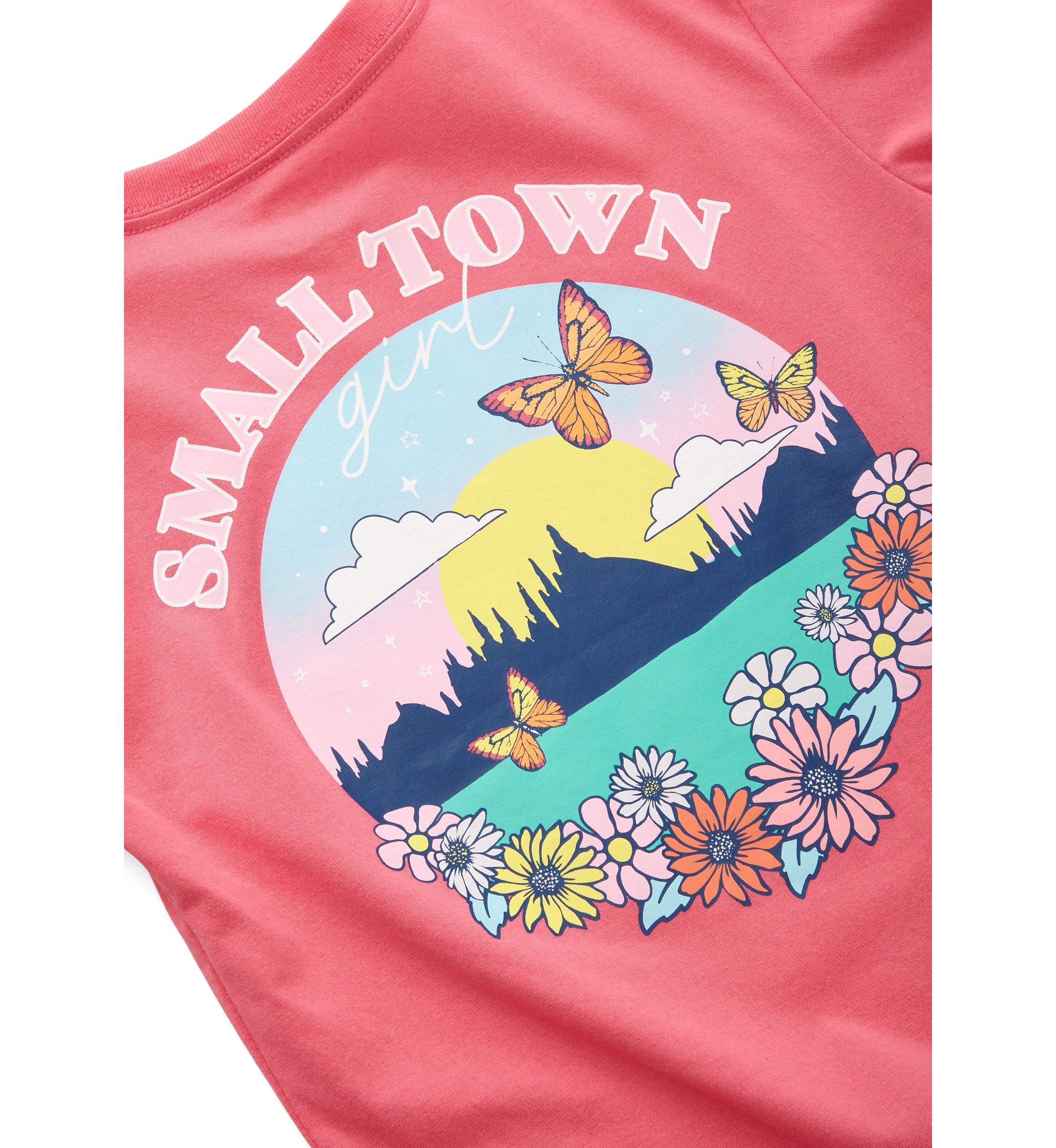 Girls 4-6x Small Town Girl Graphic T-Shirt