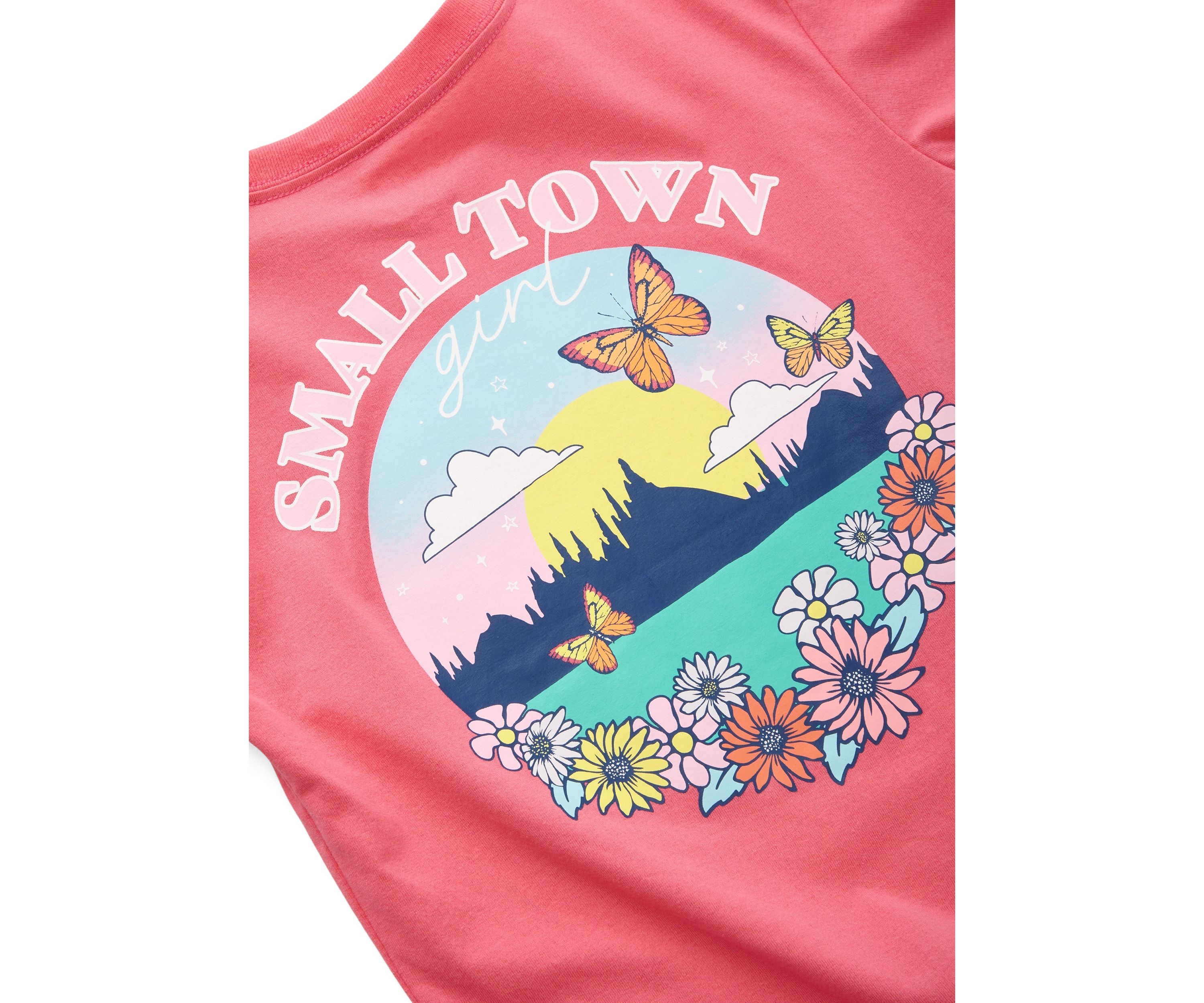 Girls 4-6x Small Town Girl Graphic T-Shirt