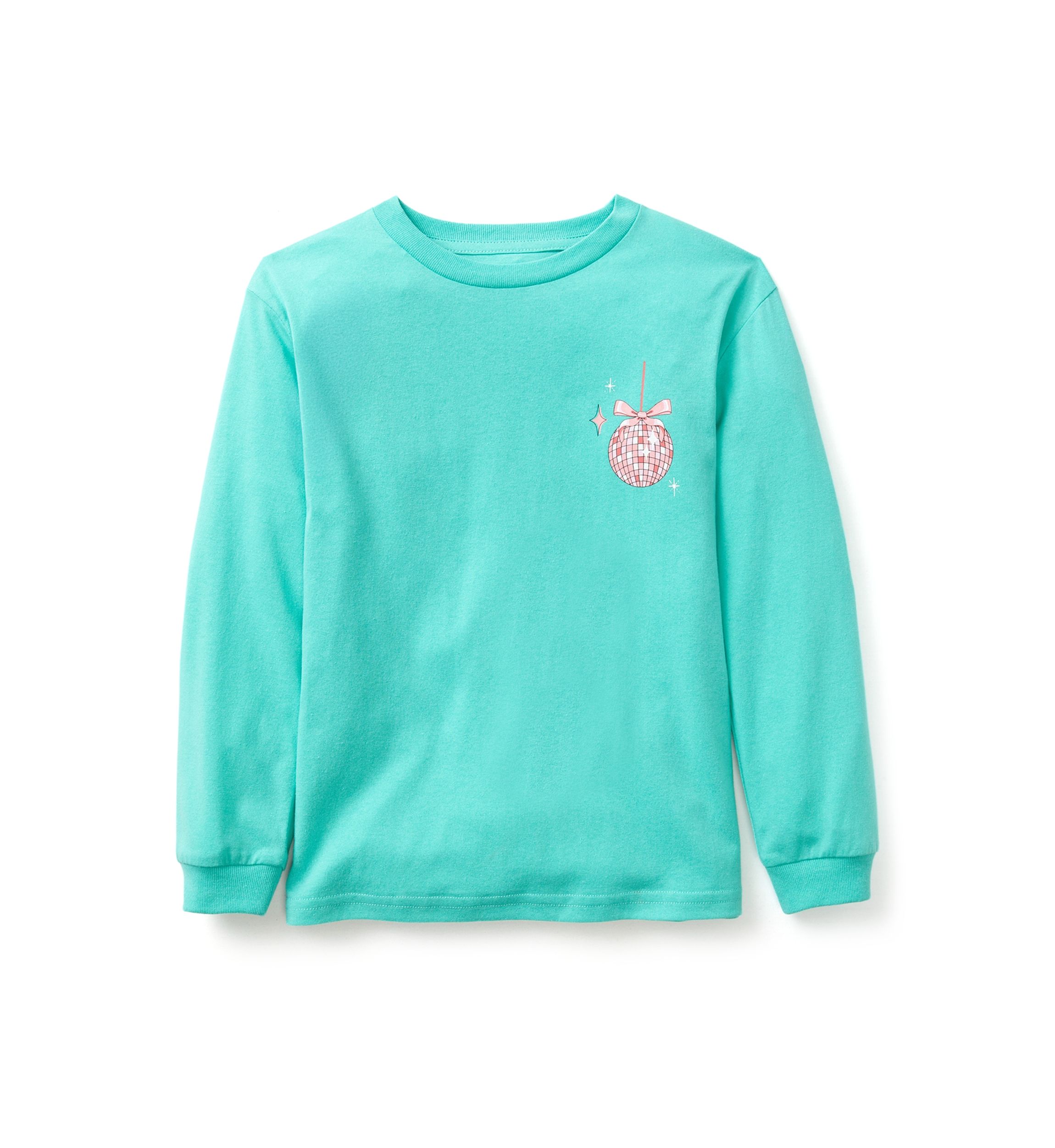 Girls 4-6 Long Sleeve Mirror Icons T-Shirt