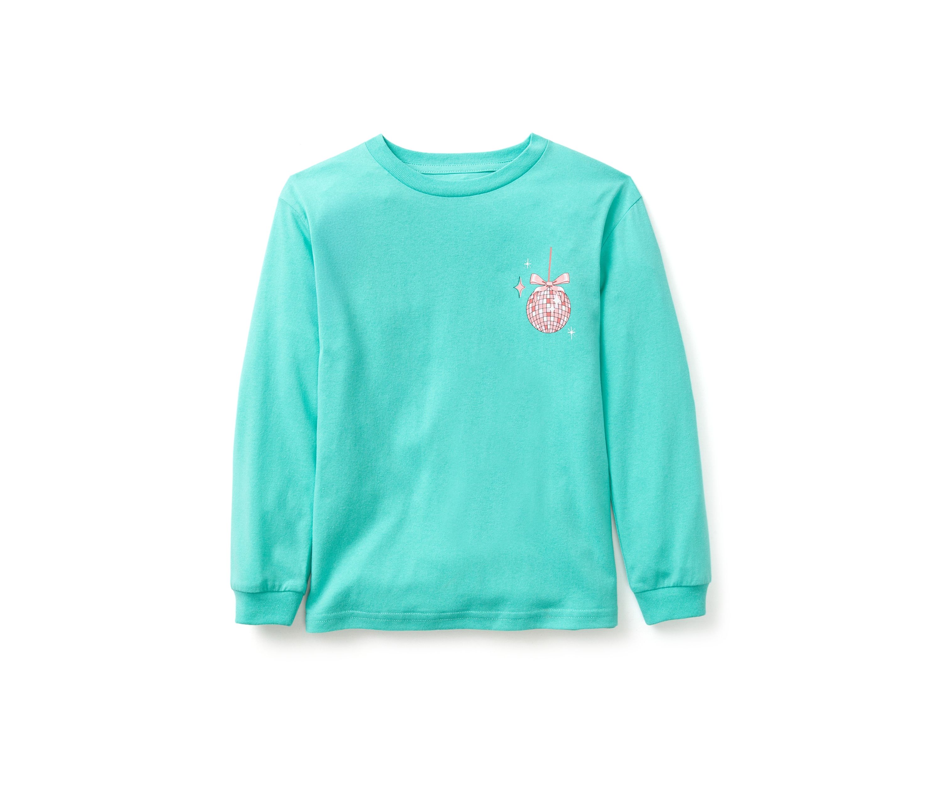 Girls 4-6 Long Sleeve Mirror Icons T-Shirt