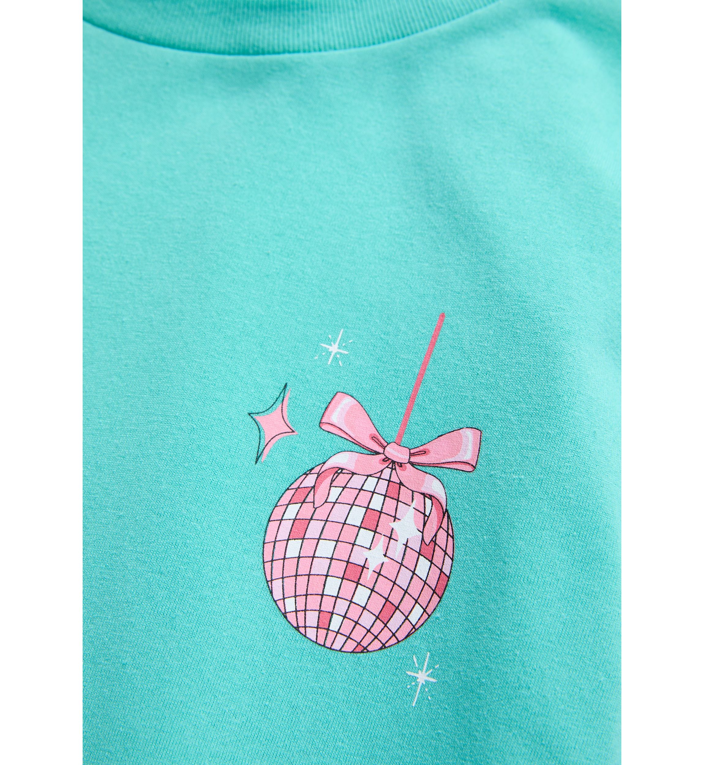 Girls 4-6 Long Sleeve Mirror Icons T-Shirt