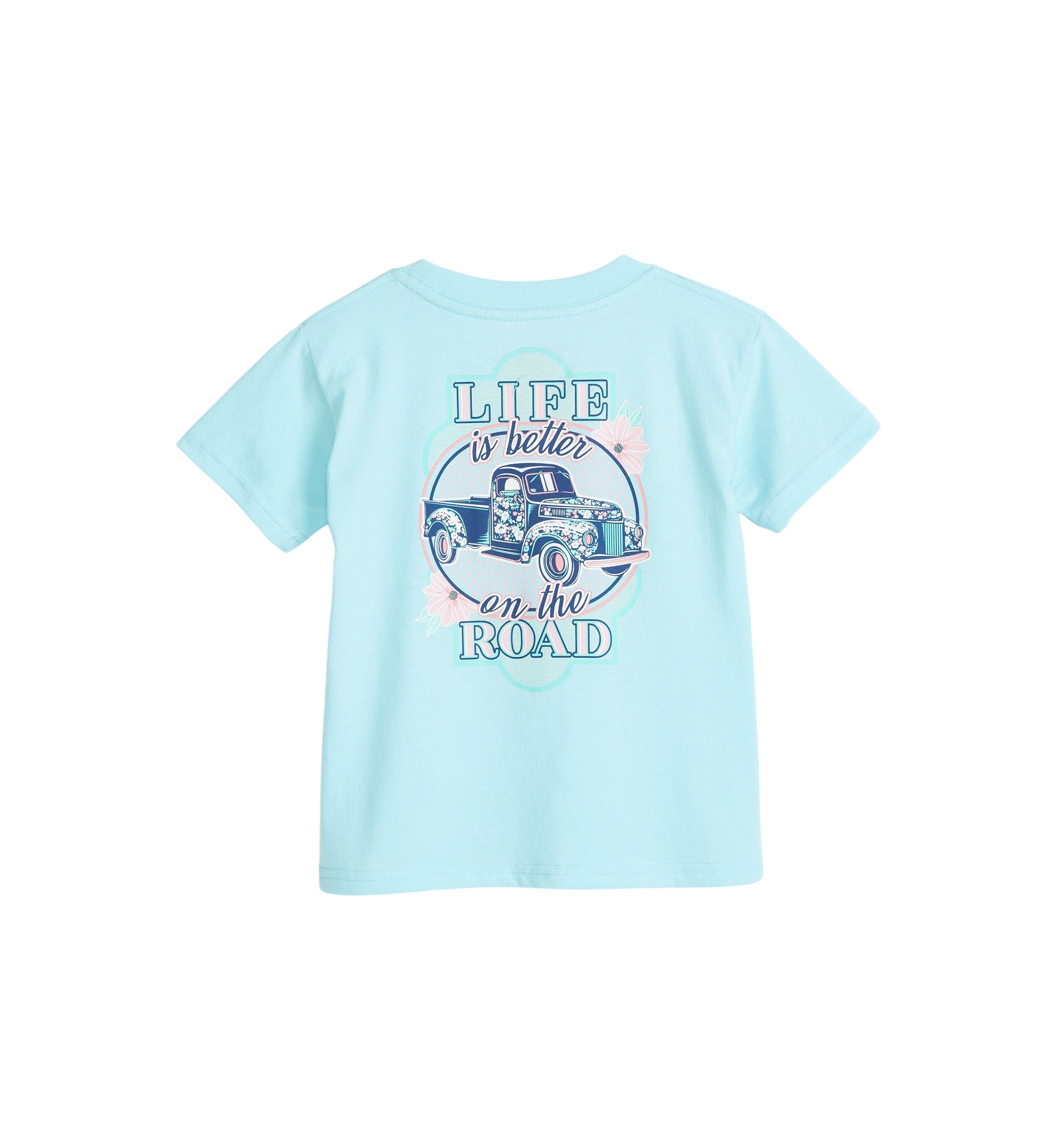 Girls 4-6x Life is Better Truck Graphic T-Shirt