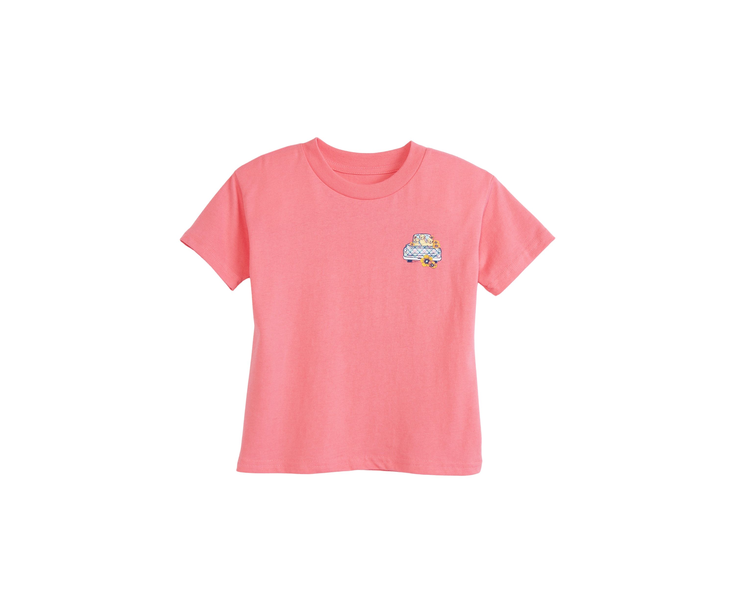 Girls 4-6x Puppy Truck Graphic T-Shirt