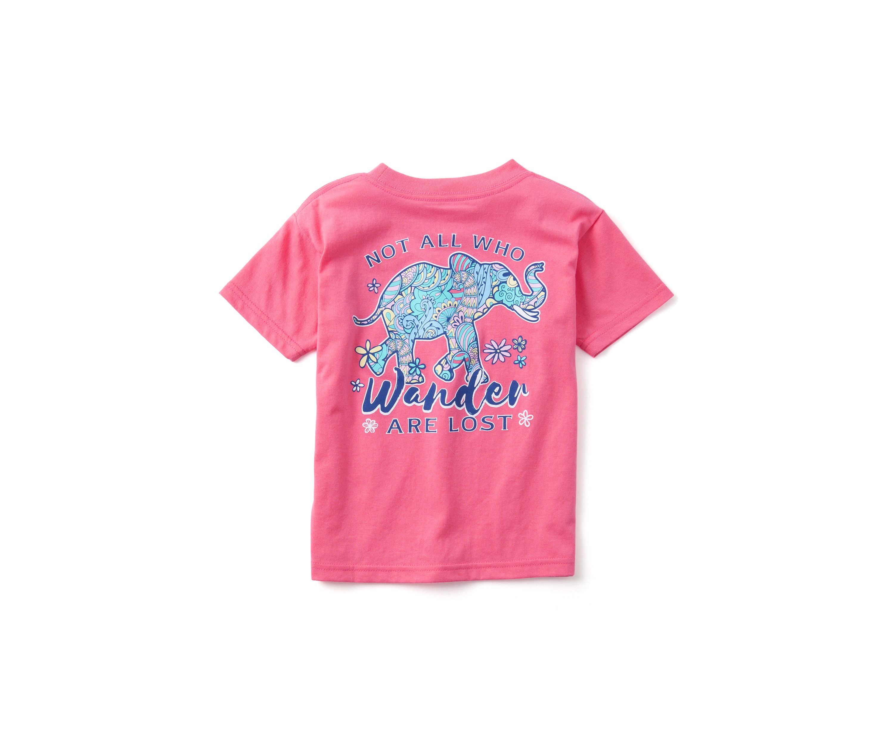 Girls 4-6x Elephant Graphic T-Shirt 