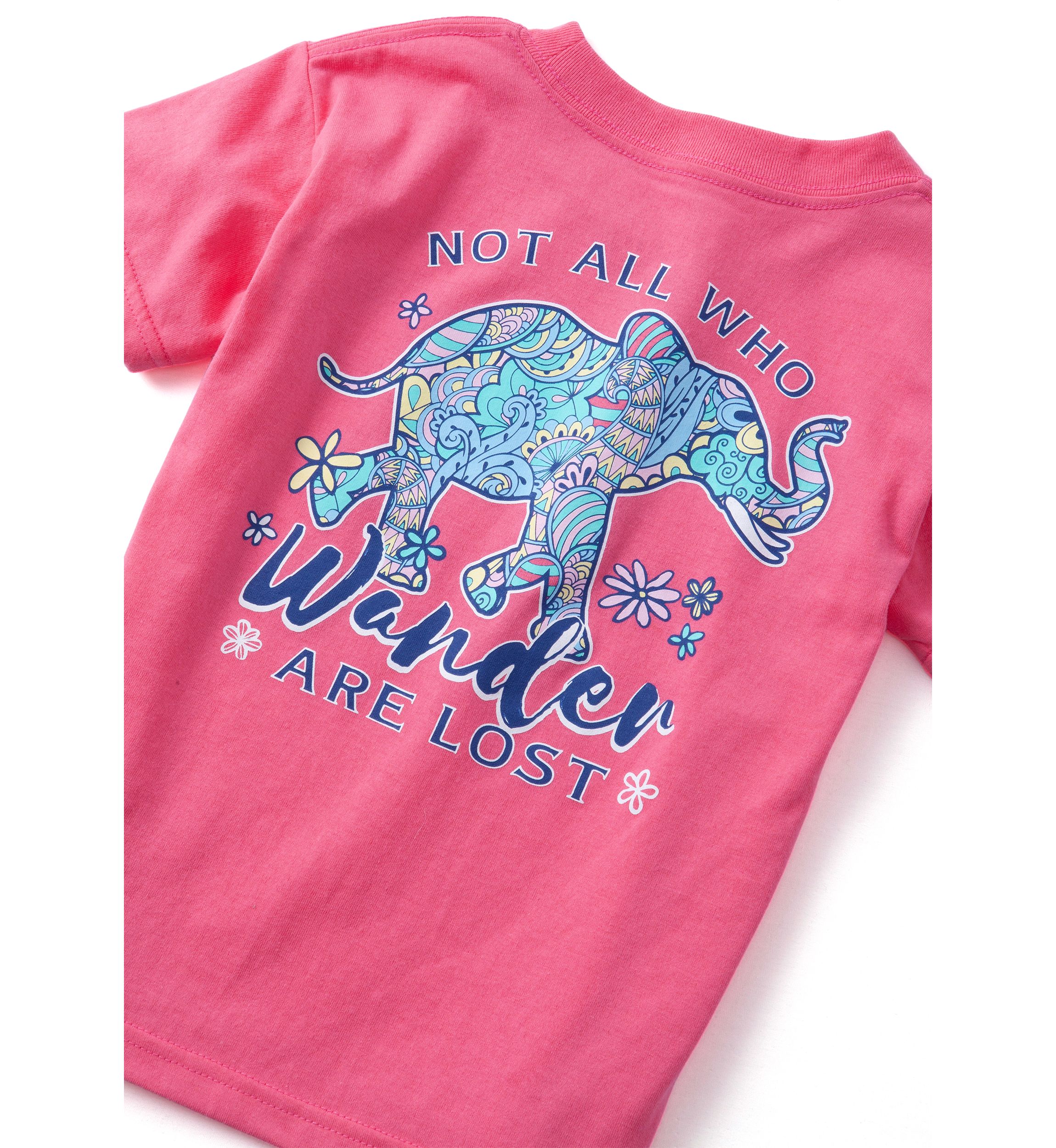 Girls 4-6x Elephant Graphic T-Shirt 