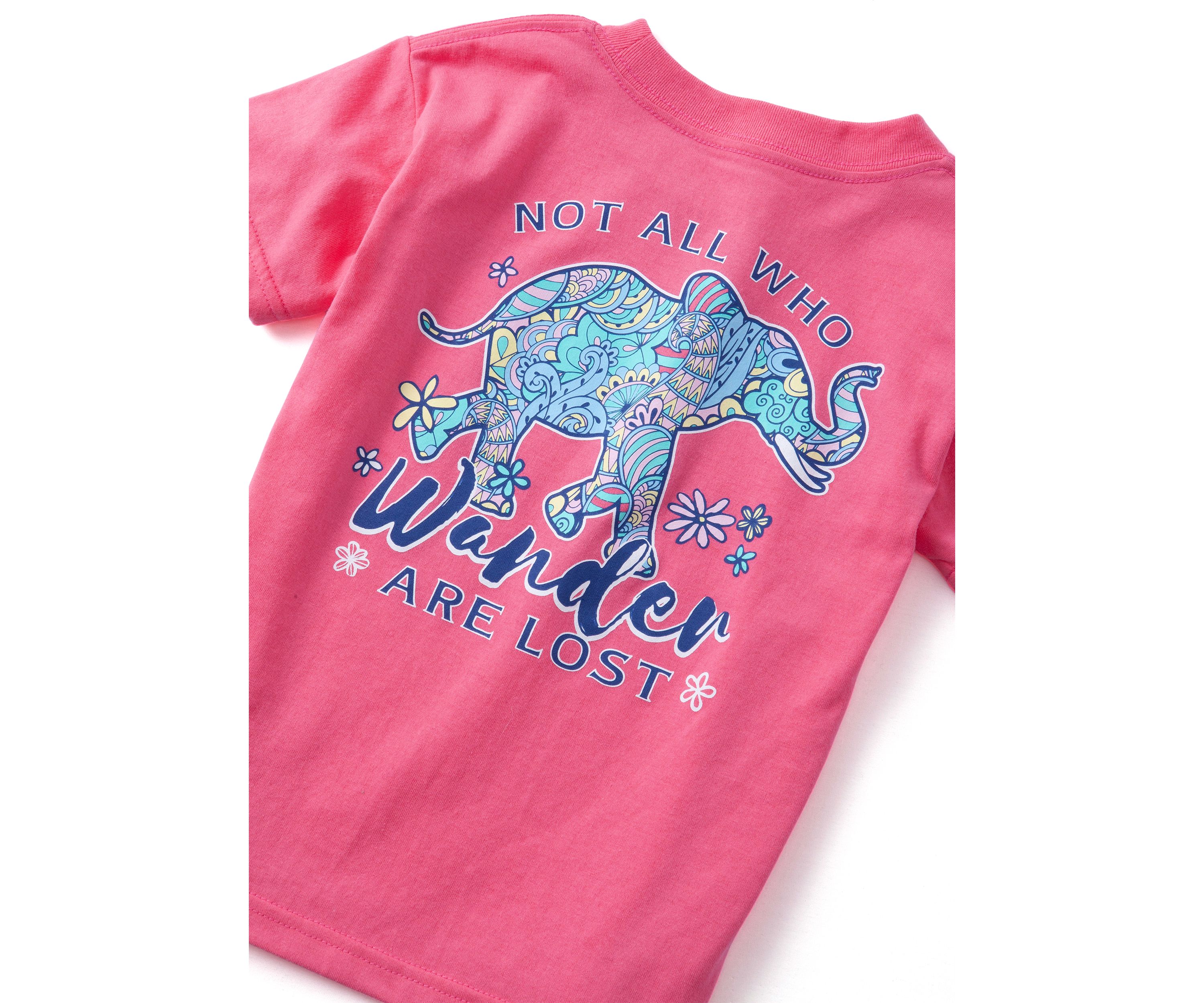 Girls 4-6x Elephant Graphic T-Shirt 