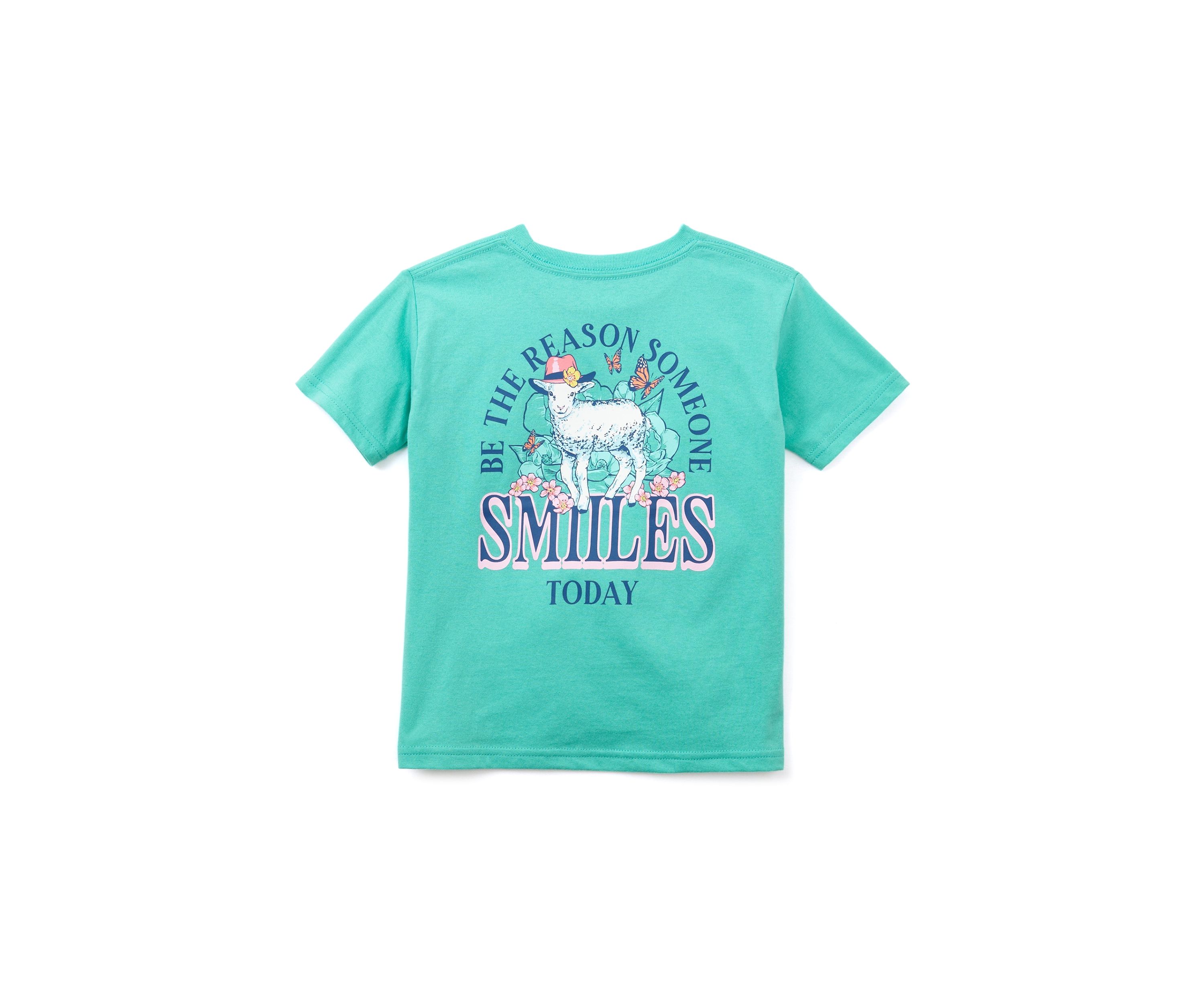 Girls 4-6x Someone Smiles Graphic T-Shirt