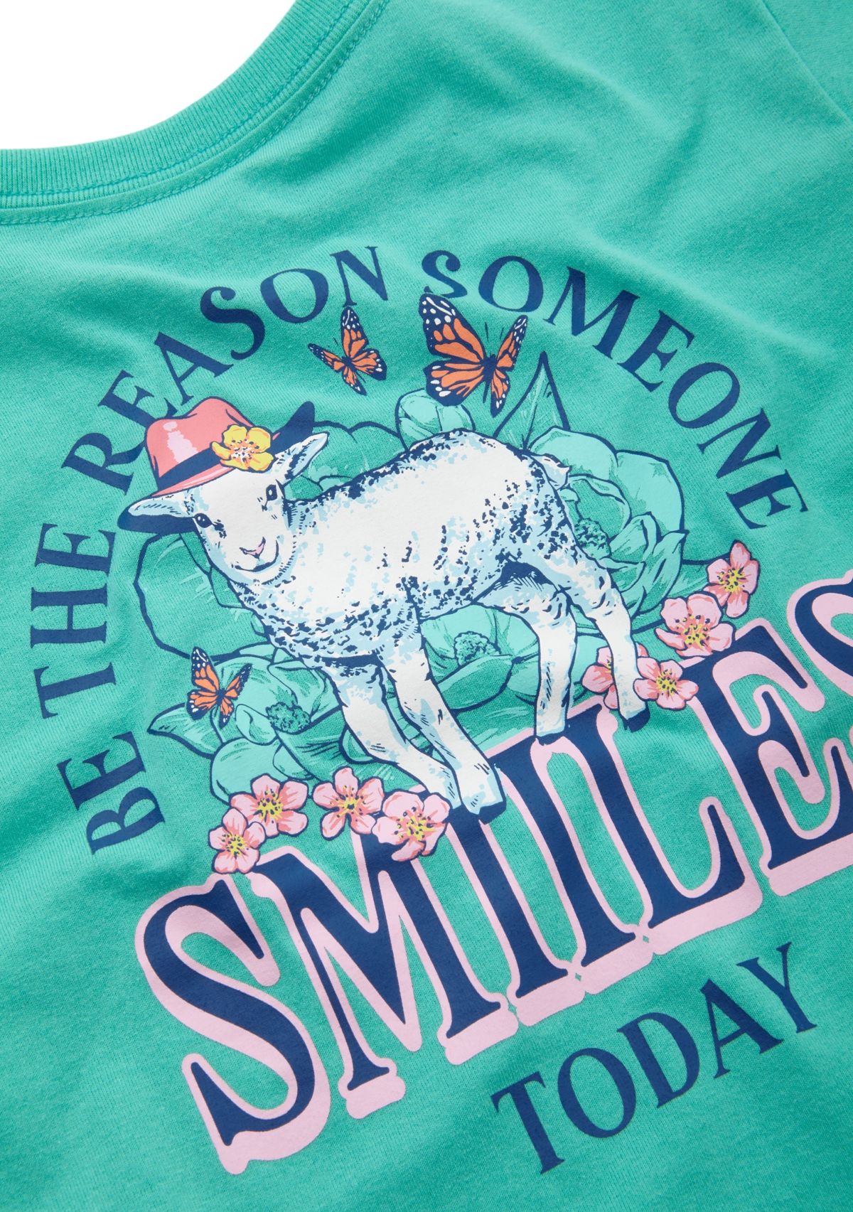 Girls 4-6x Someone Smiles Graphic T-Shirt