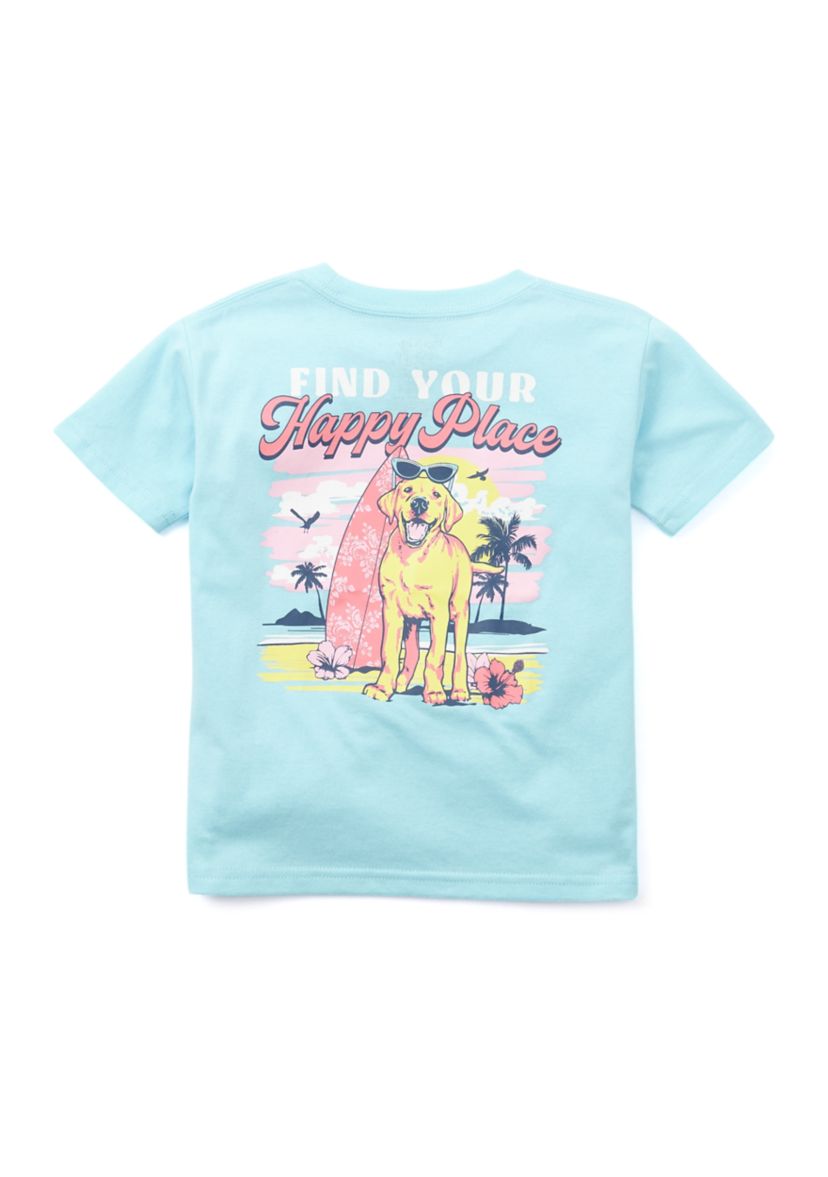 Girls 4-6x In My Happy Place Graphic T-Shirt