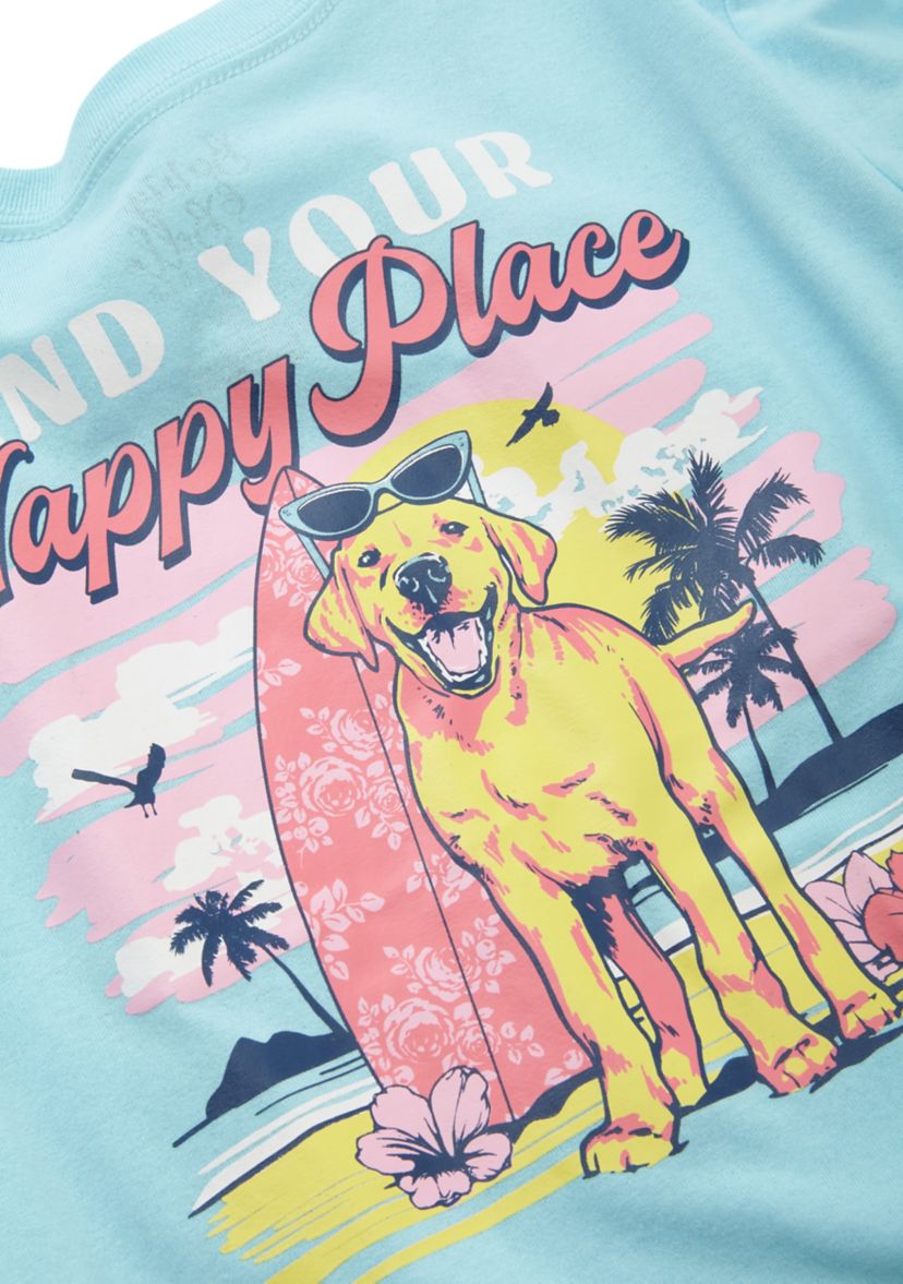 Girls 4-6x In My Happy Place Graphic T-Shirt