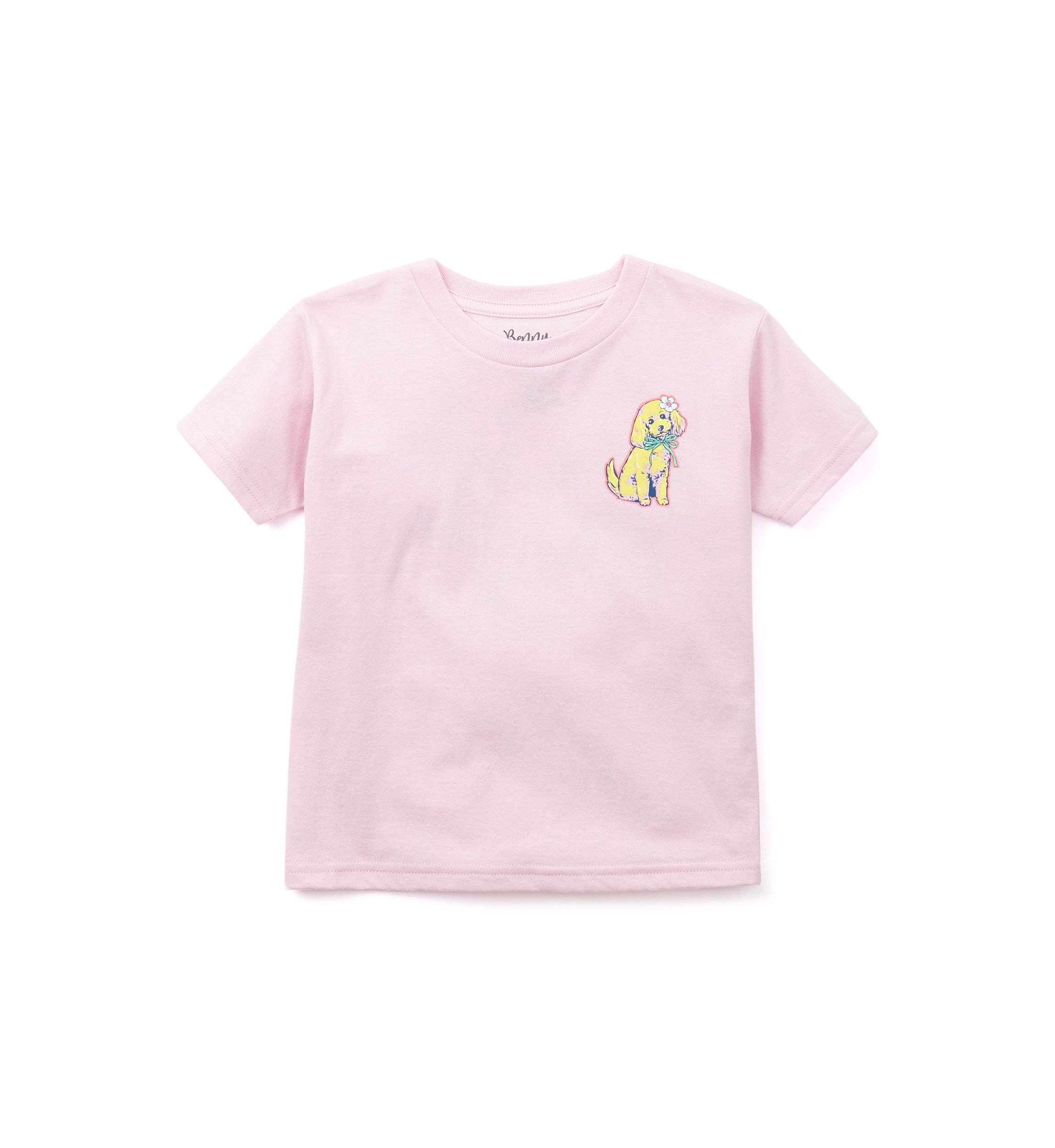 Girls 4-6x Stay Pawsitive Graphic T-Shirt