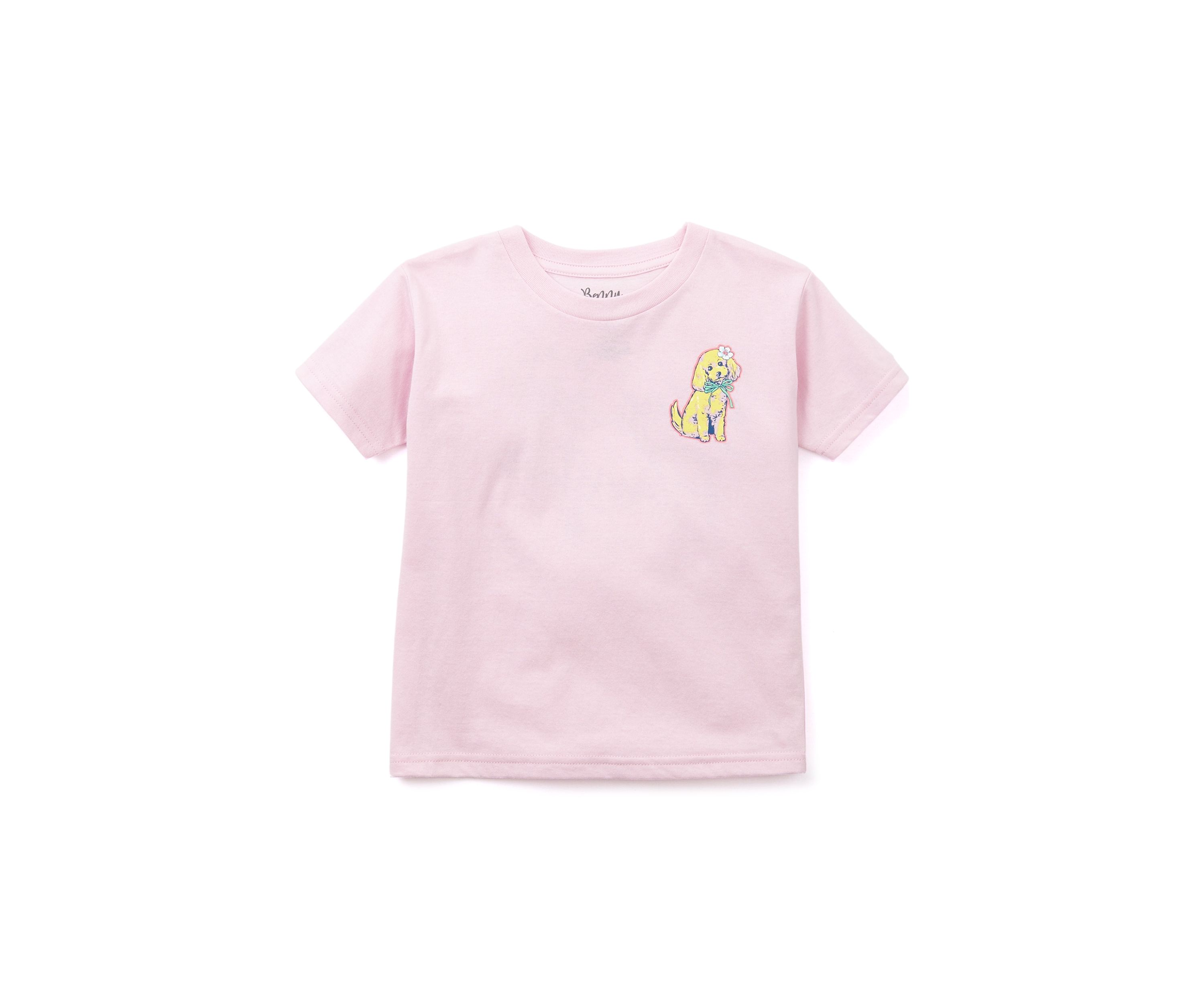 Girls 4-6x Stay Pawsitive Graphic T-Shirt